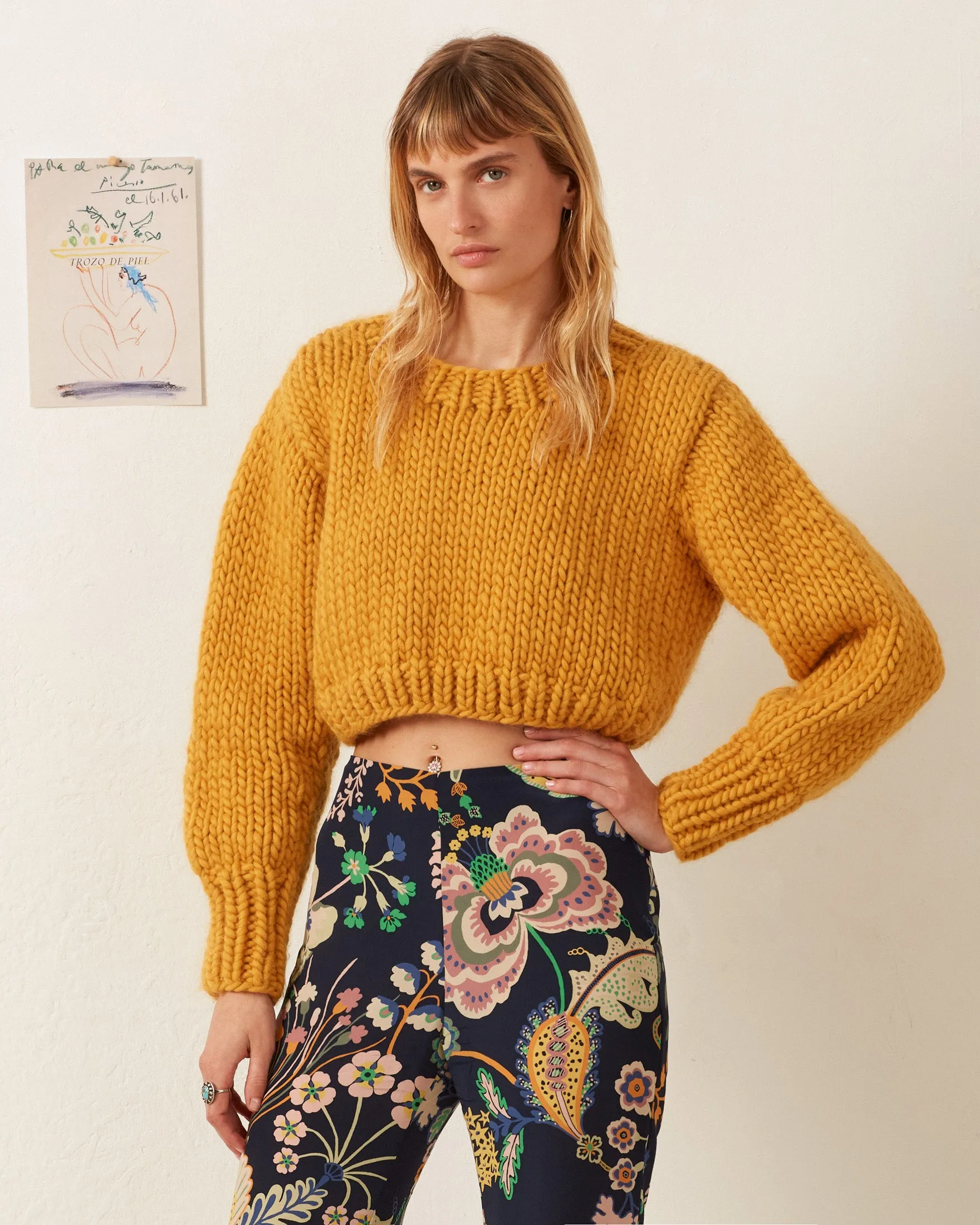 Ella Mango Knit Sweater sold by Alix of Bohemia