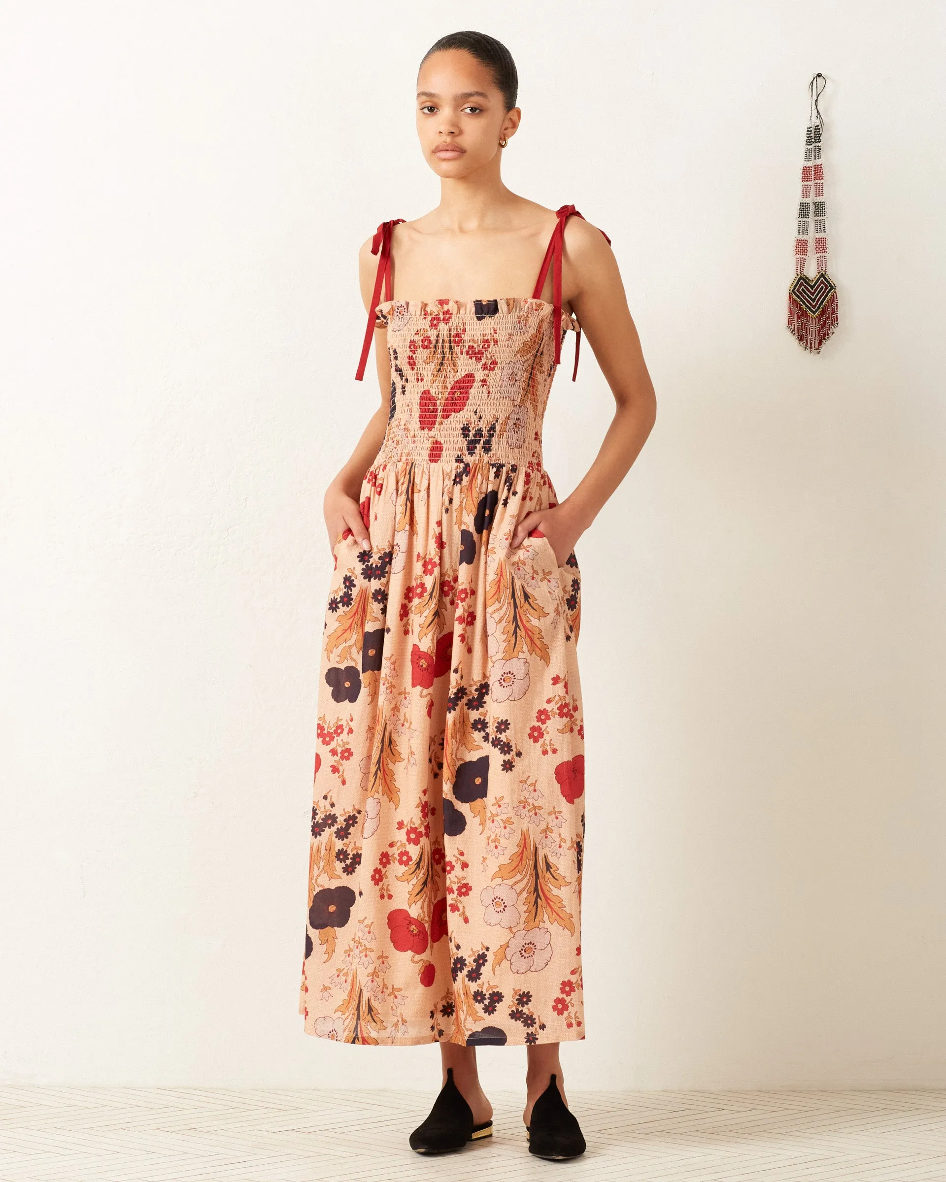 Kaia Vintage Poppy Dress sold by Alix of Bohemia product image thumbnail 4