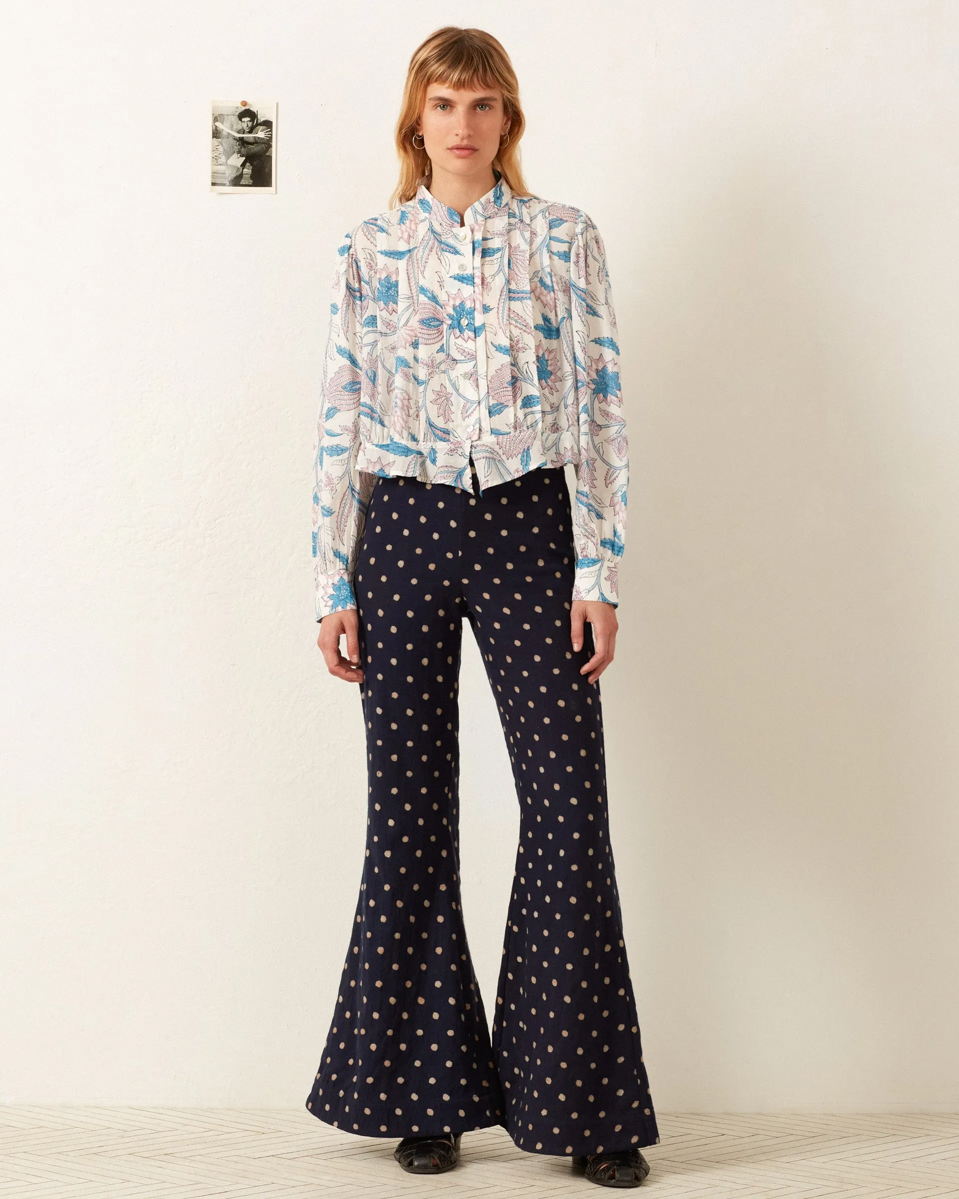Ryland Blue Valentine Shirt sold by Alix of Bohemia product image thumbnail 5