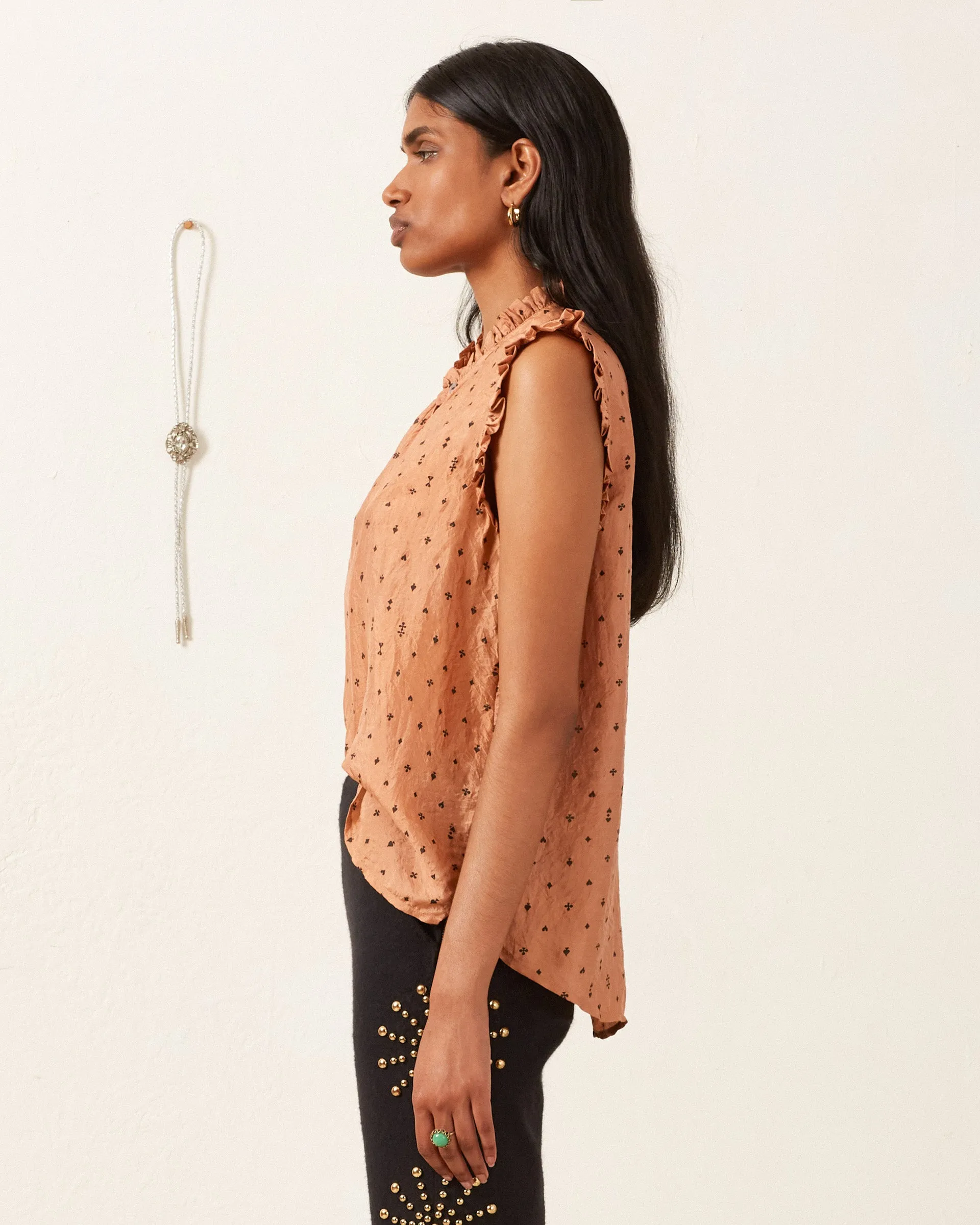Wylder Ace Silk Shirt sold by Alix of Bohemia product image thumbnail 3