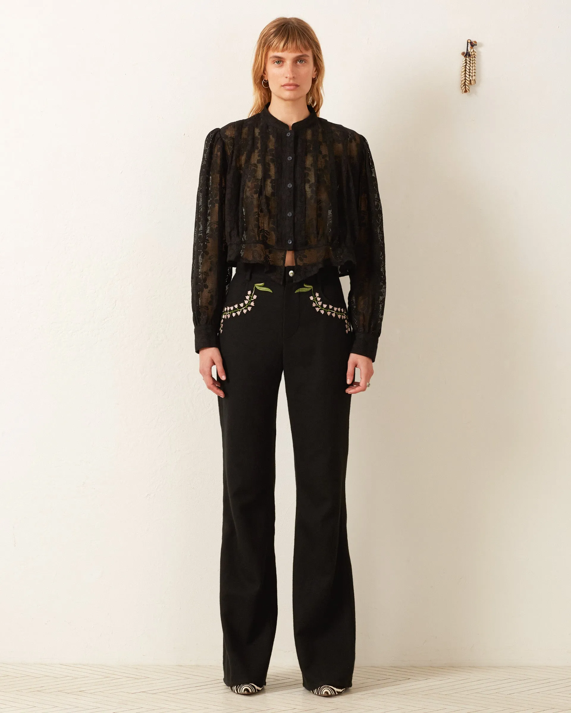 Ryland Blackjack Daisy Shirt sold by Alix of Bohemia product image thumbnail 4