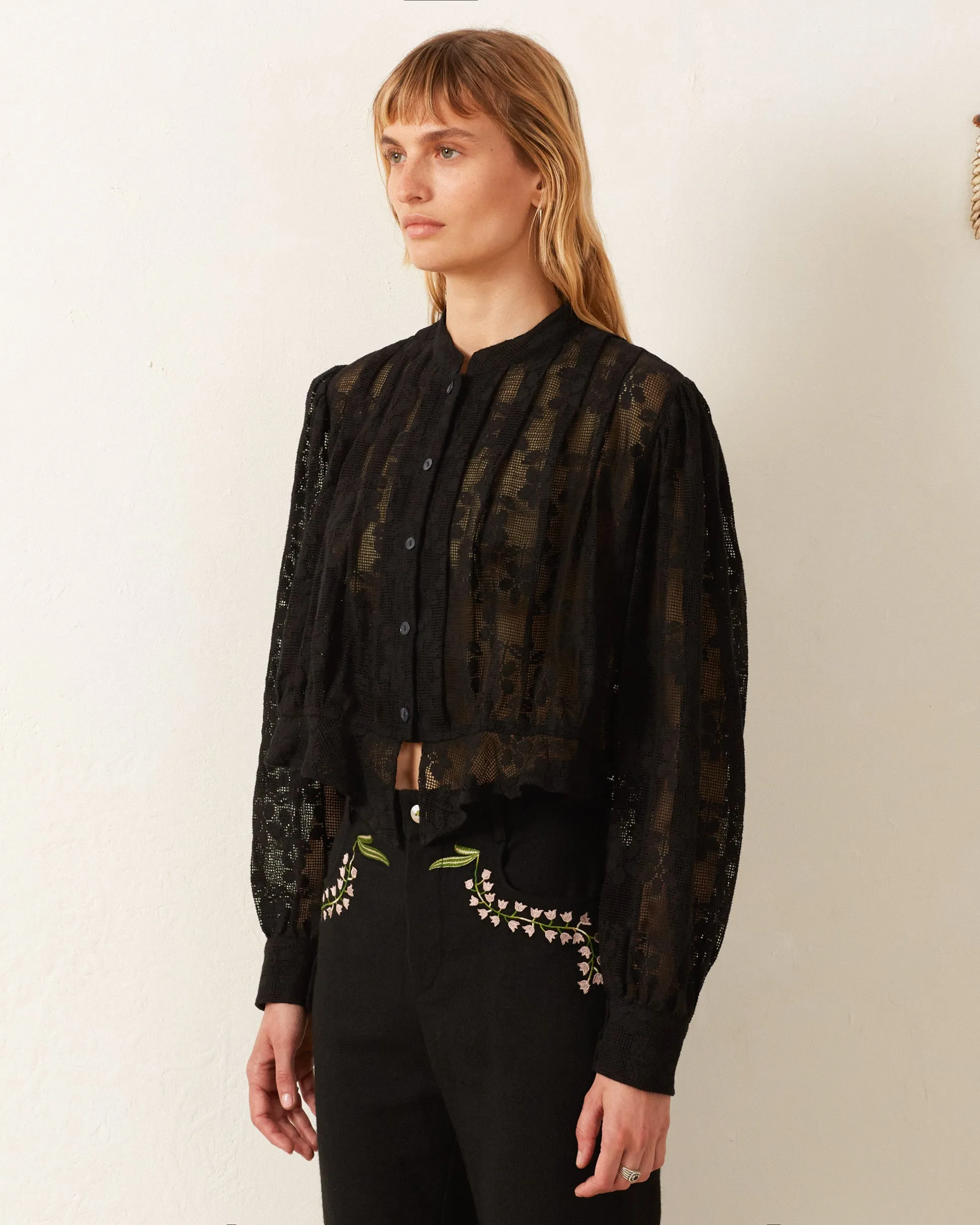 Ryland Blackjack Daisy Shirt sold by Alix of Bohemia product image thumbnail 3