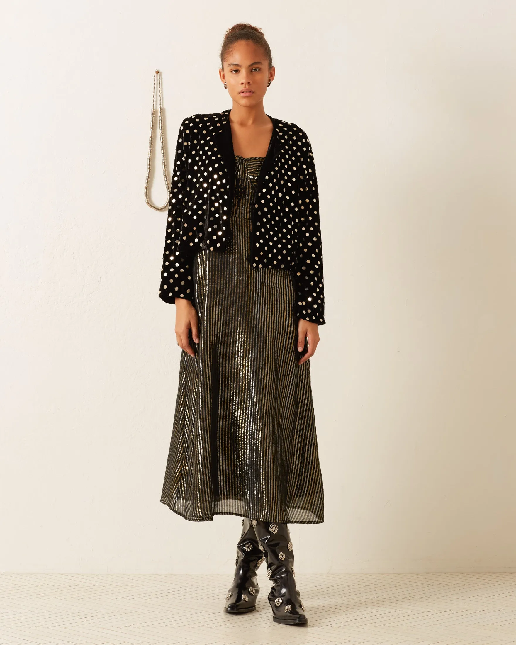 Rowan Stardust Velvet Jacket sold by Alix of Bohemia product image thumbnail 2