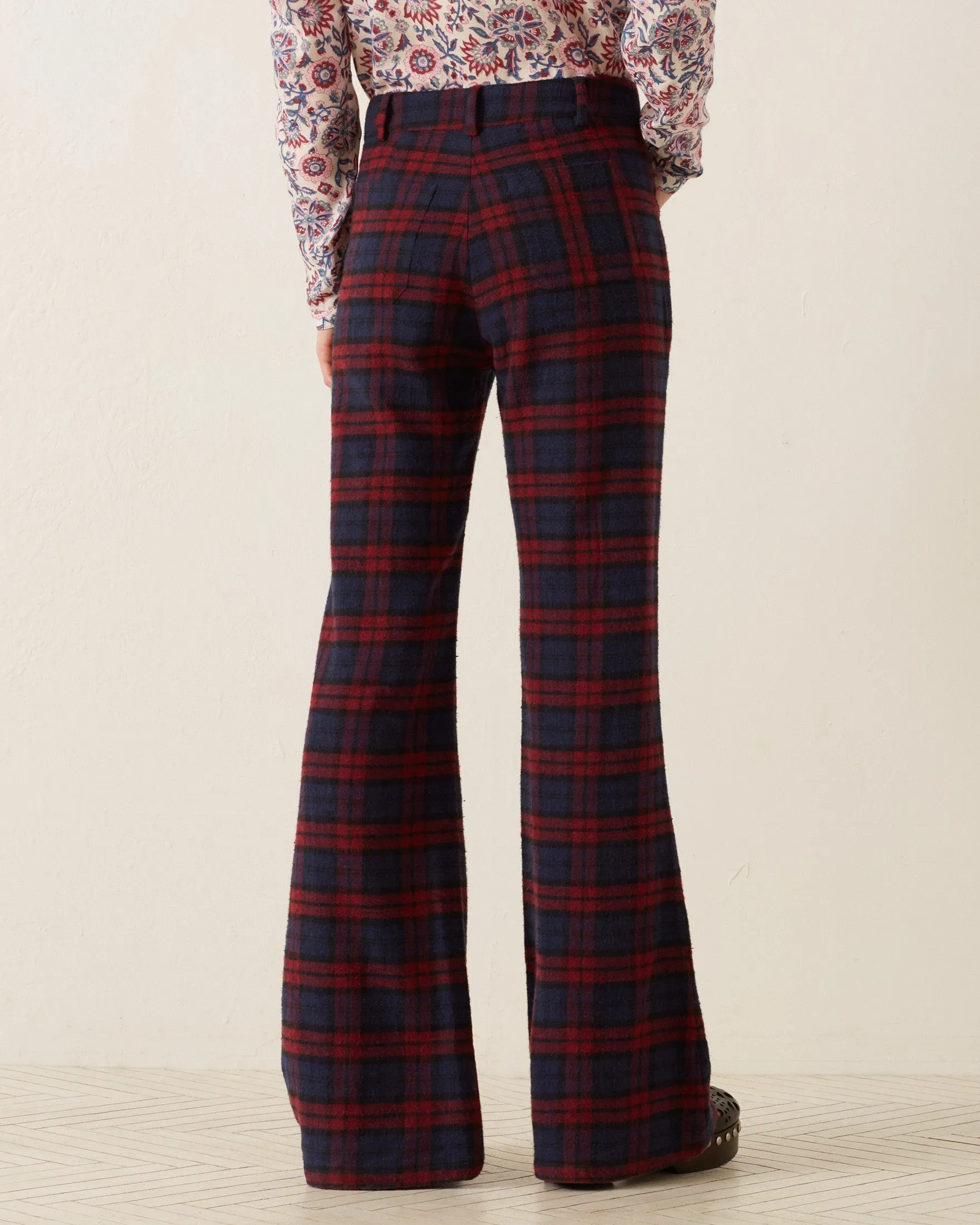 Bunny Berry Plaid Pant sold by Alix of Bohemia product image thumbnail 5