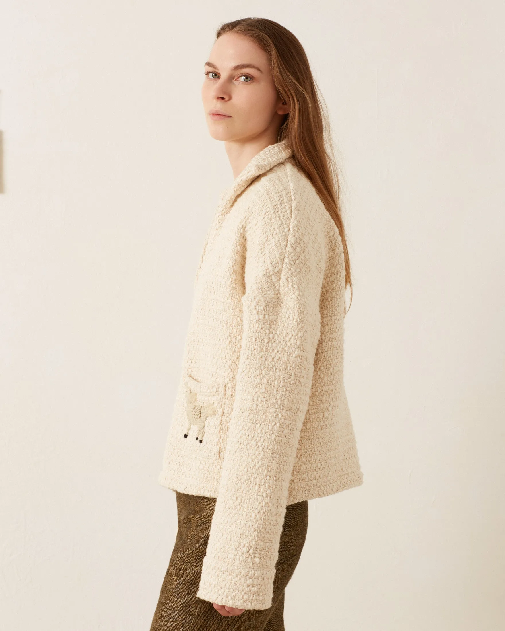 Allegra Pearl Boucle Top sold by Alix of Bohemia product image thumbnail 4