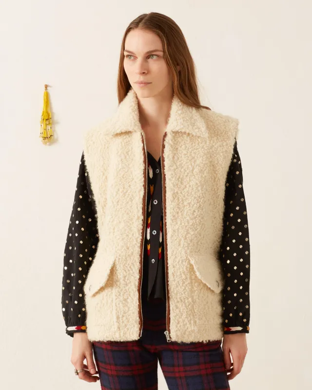 Mickey Suri Wool Vest made by Alix of Bohemia