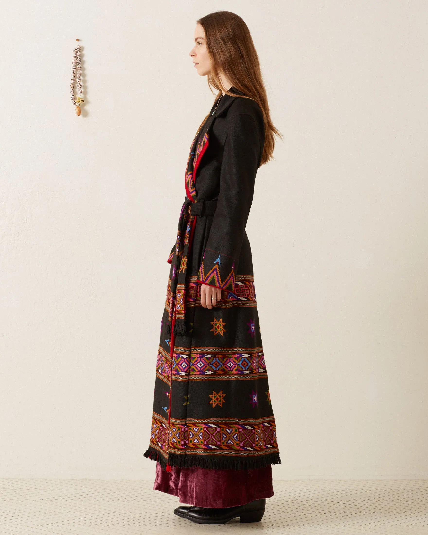 Penelope Wildflower Wool Coat sold by Alix of Bohemia product image thumbnail 4