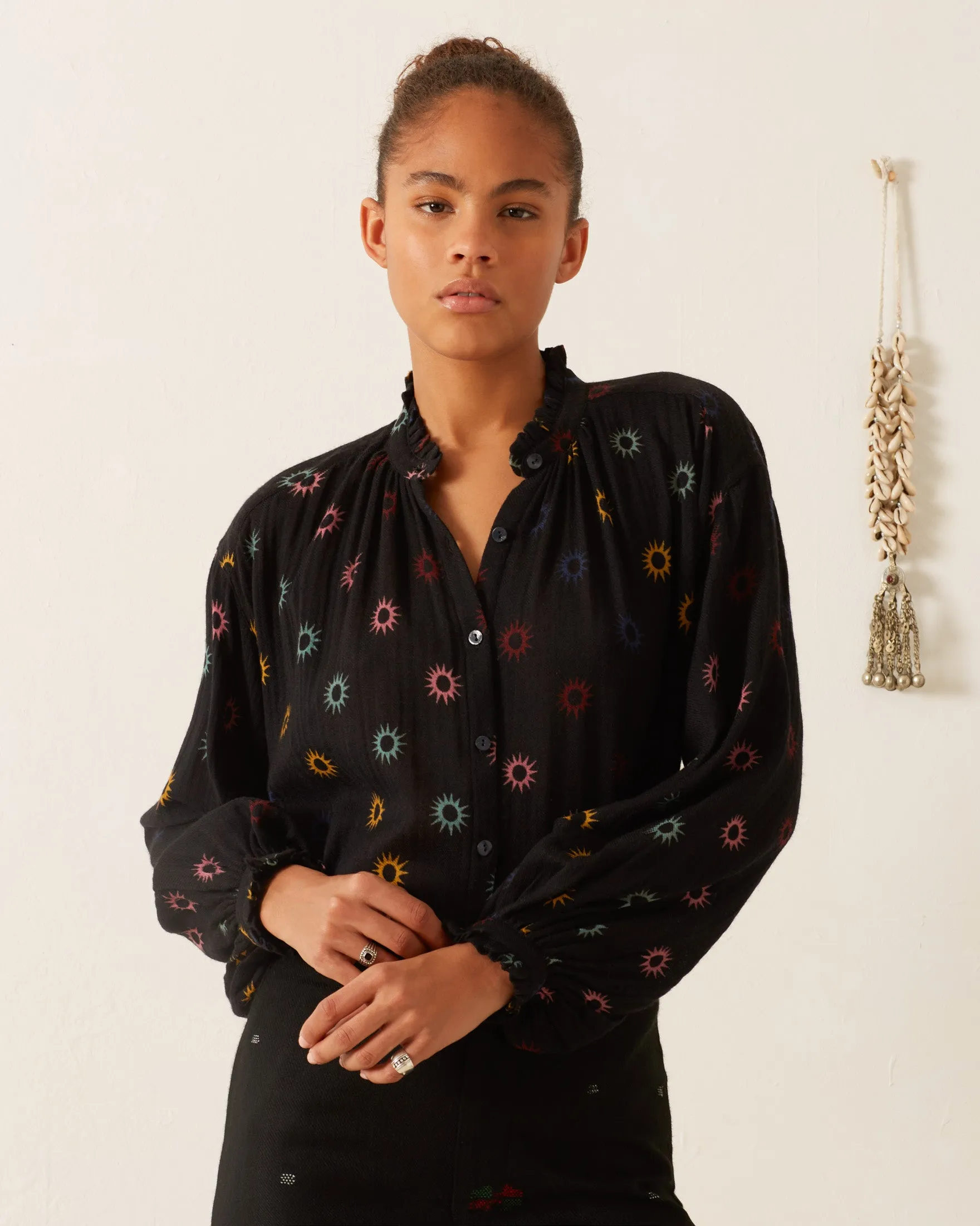 Poet Evening Star Blouse sold by Alix of Bohemia
