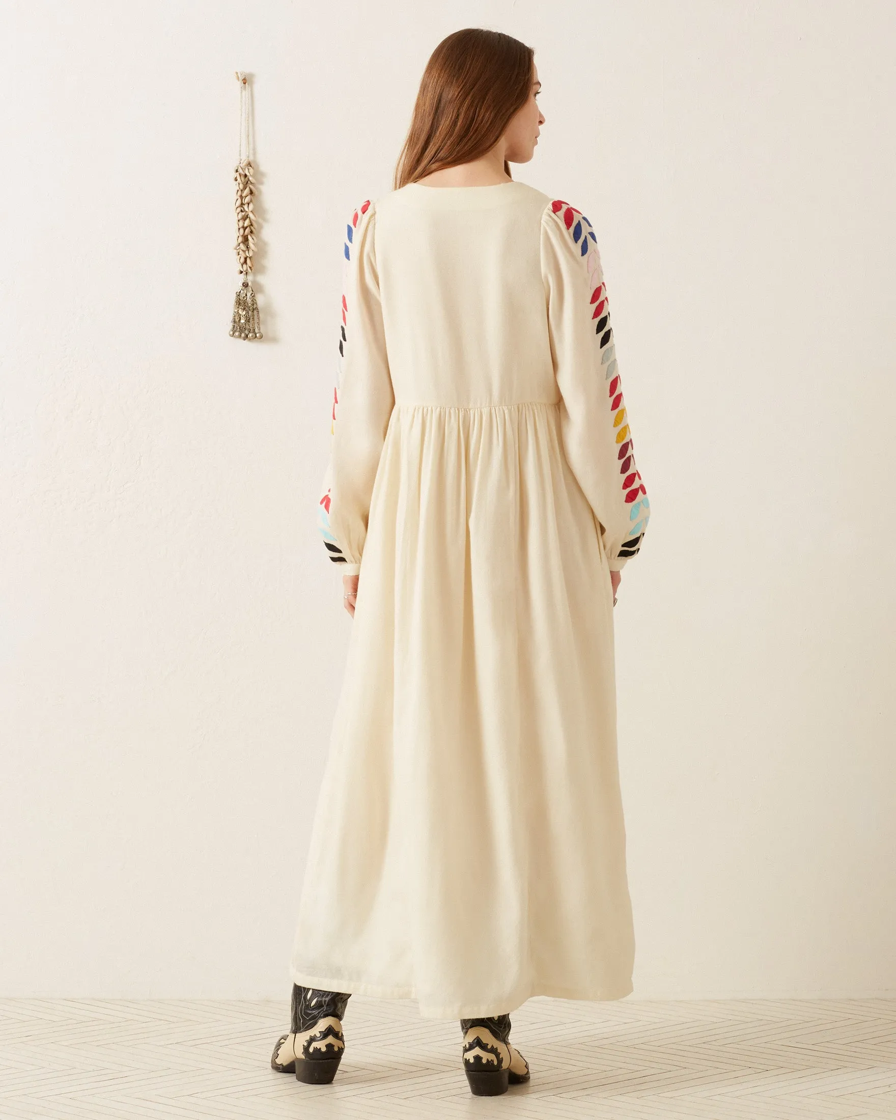 Imogen Ivory Prism Dress sold by Alix of Bohemia product image thumbnail 5