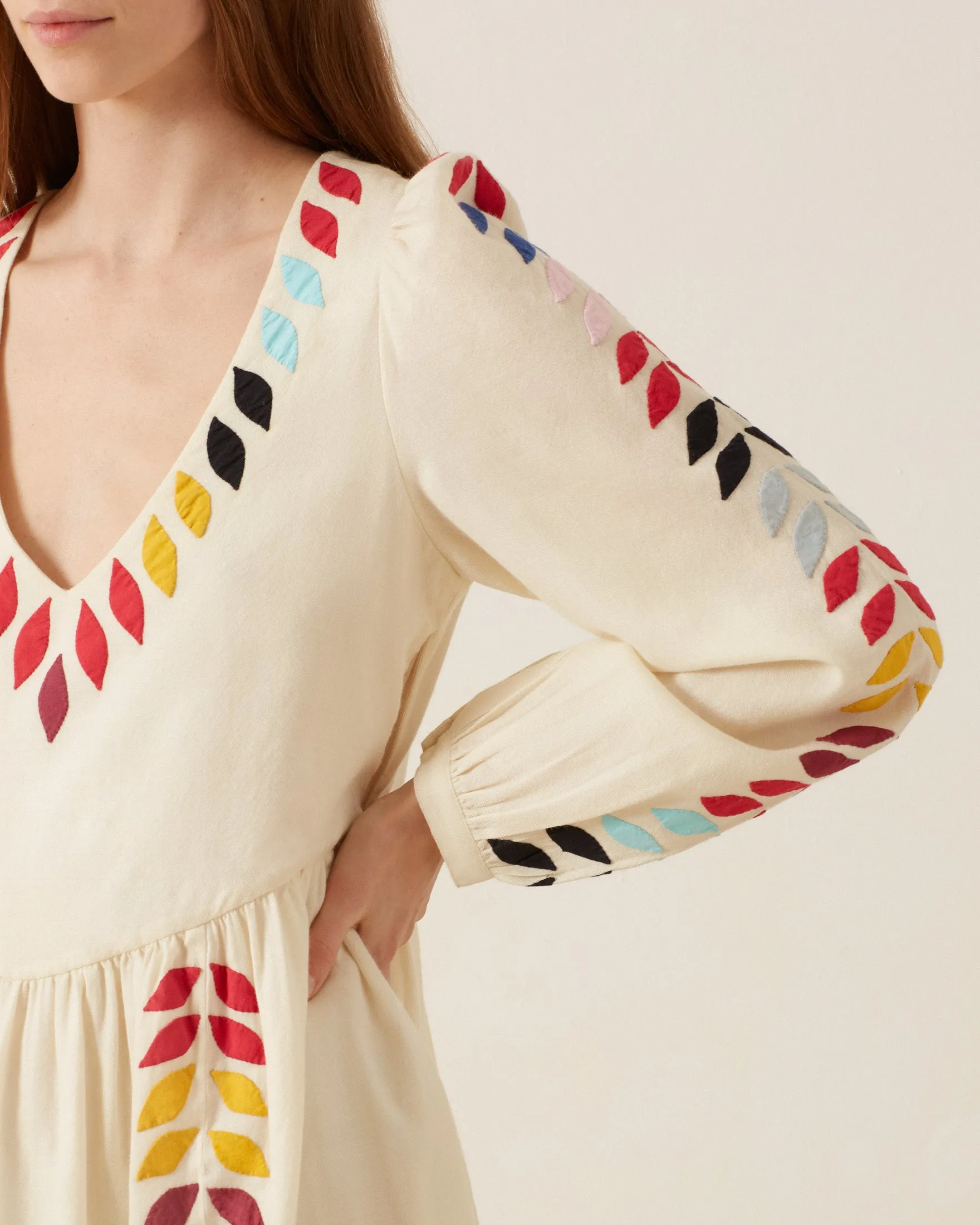 Imogen Ivory Prism Dress sold by Alix of Bohemia product image thumbnail 3