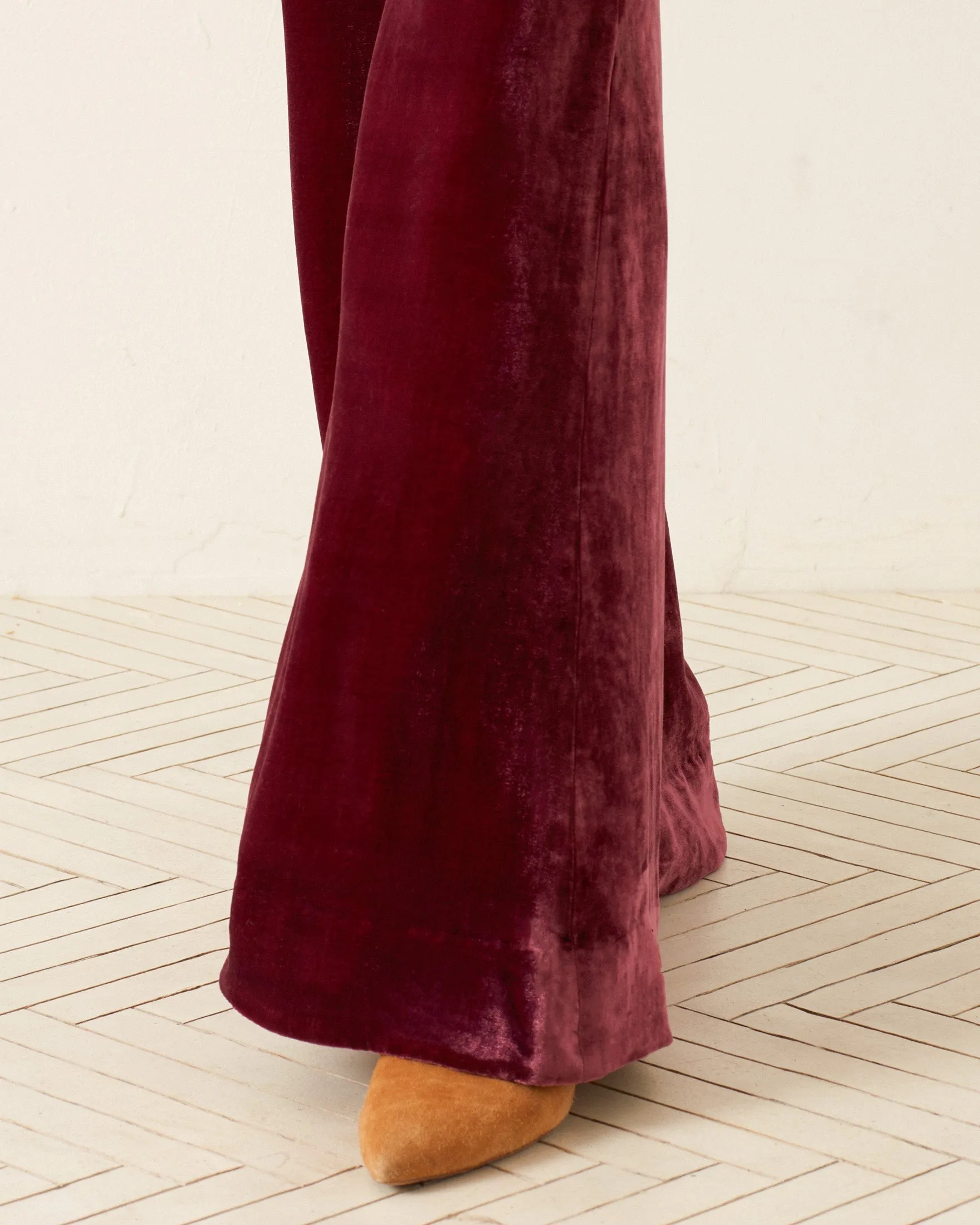 Charlie Plum Velvet Pant sold by Alix of Bohemia product image thumbnail 4