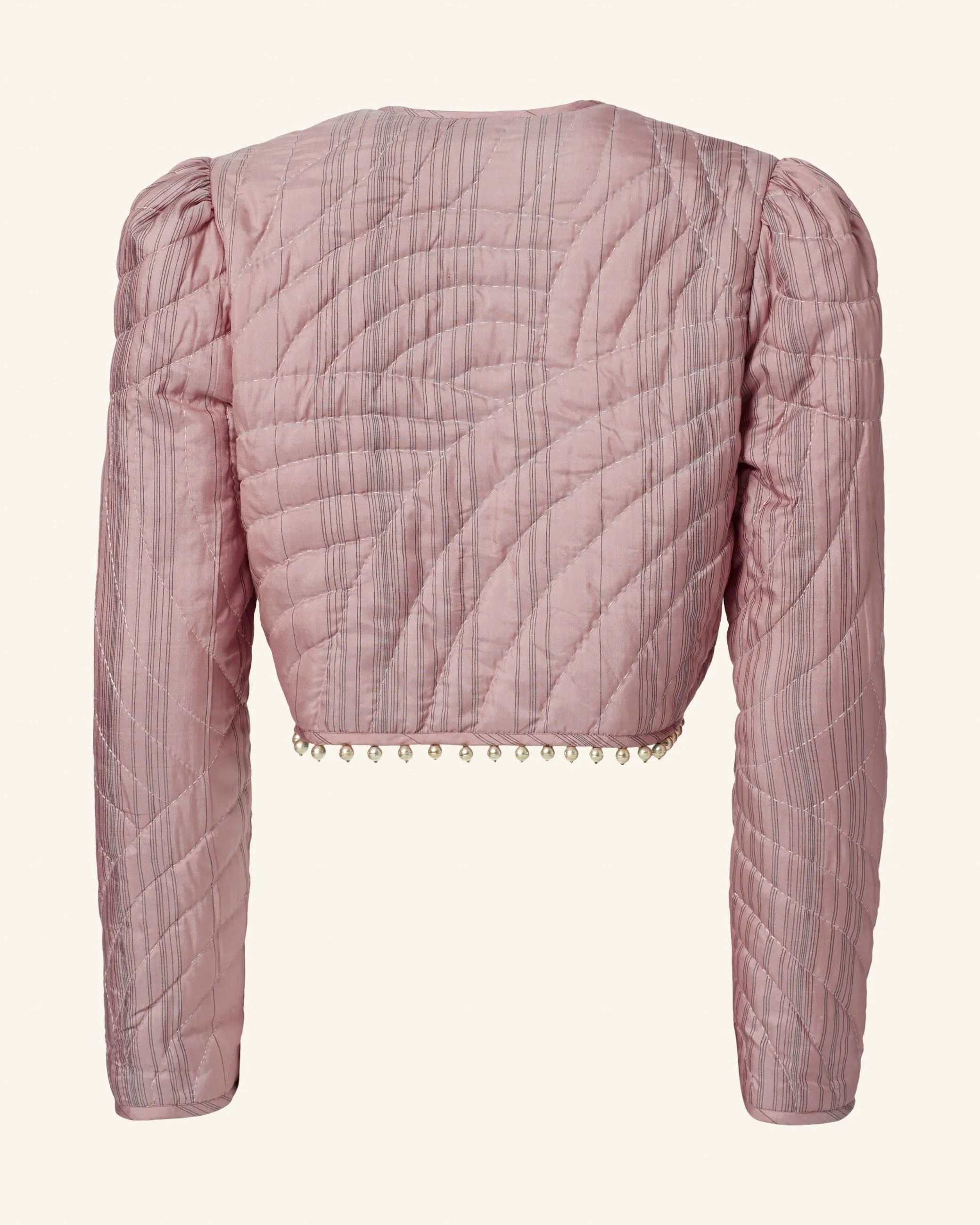 Pasha Petal Beaded Crop Jacket sold by Alix of Bohemia product image thumbnail 5