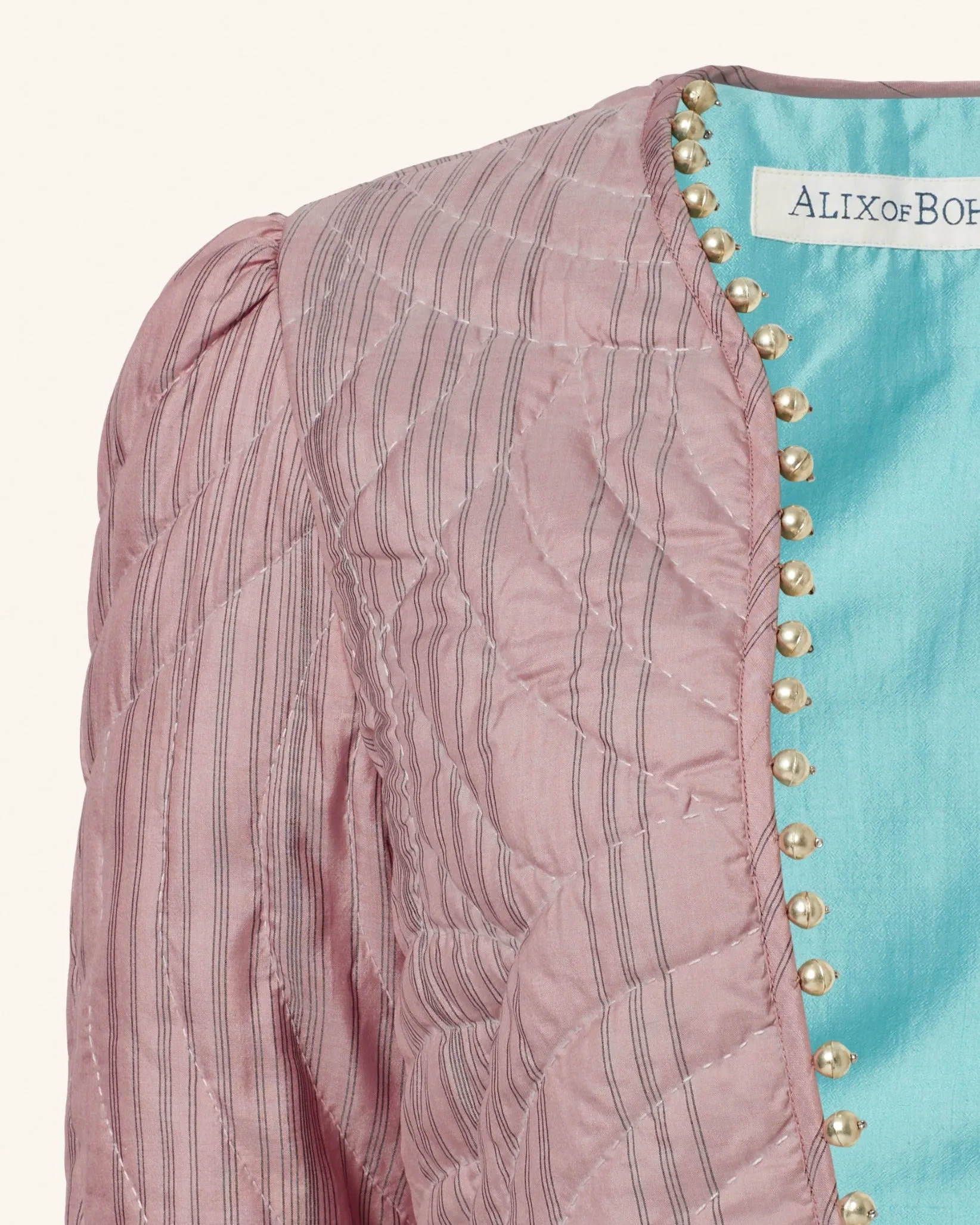 Pasha Petal Beaded Crop Jacket sold by Alix of Bohemia product image thumbnail 4