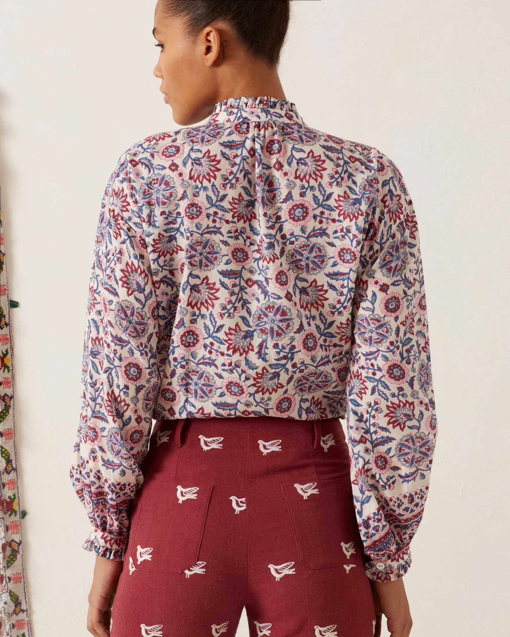 Poet Amazon Floral Blouse sold by Alix of Bohemia product image thumbnail 5