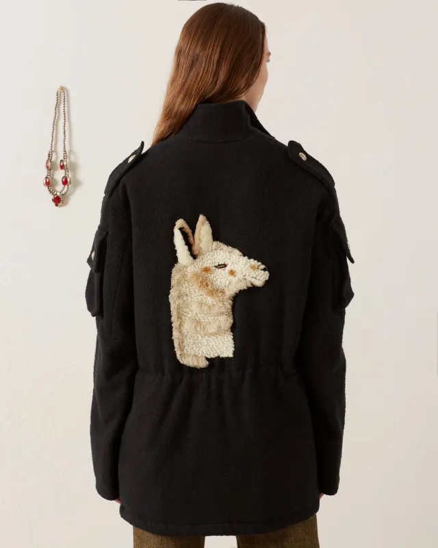 Porter Sable Llama Coat made by Alix of Bohemia