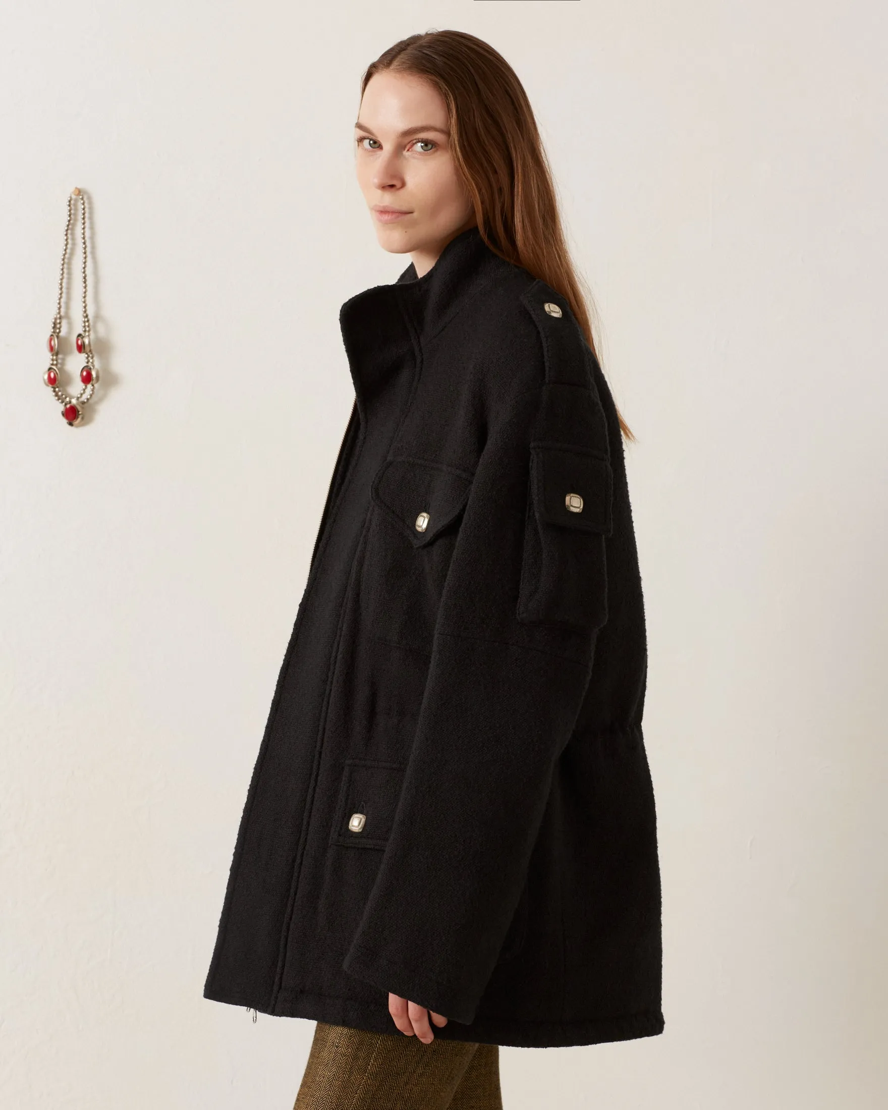 Porter Sable Llama Coat sold by Alix of Bohemia product image thumbnail 5