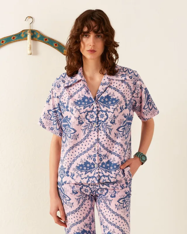 Stevie Oasis Bandana Shirt sold by Alix of Bohemia