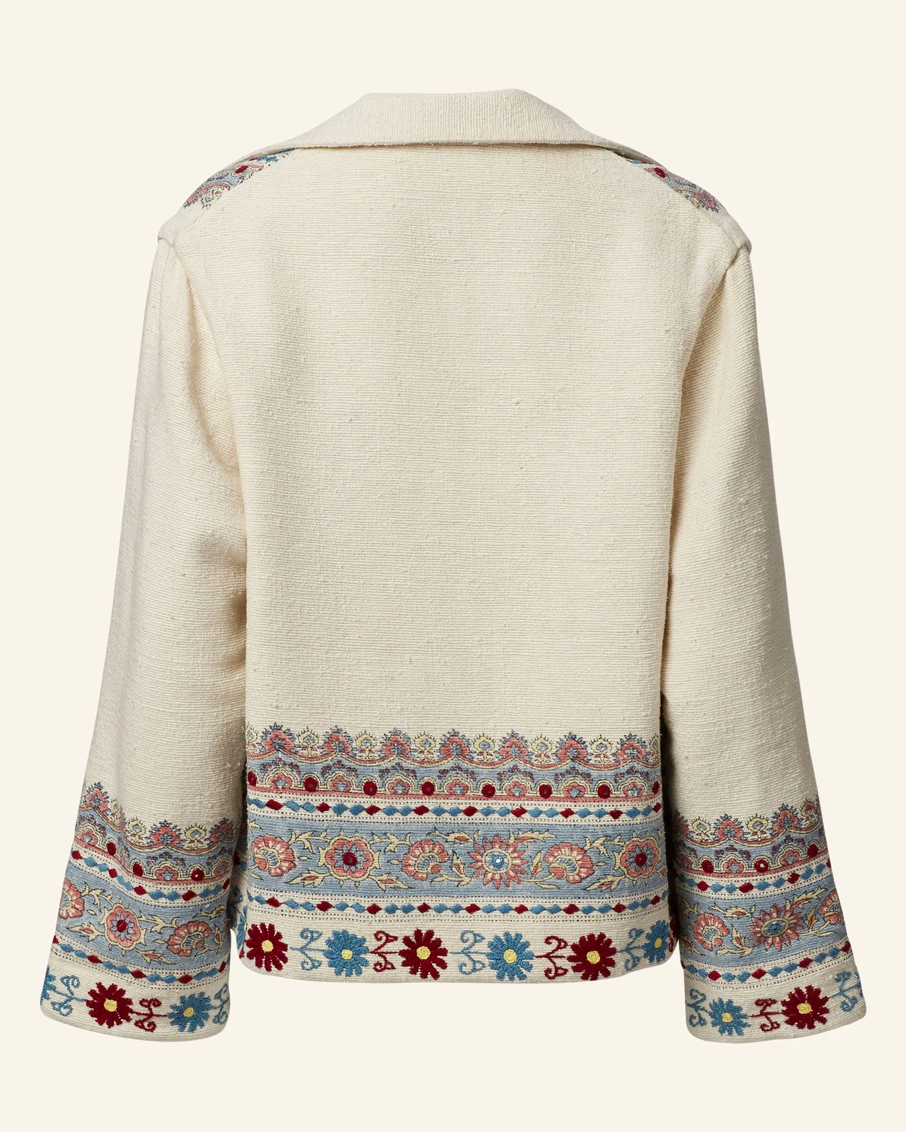 Western Riviera Silk Jacket sold by Alix of Bohemia product image thumbnail 5