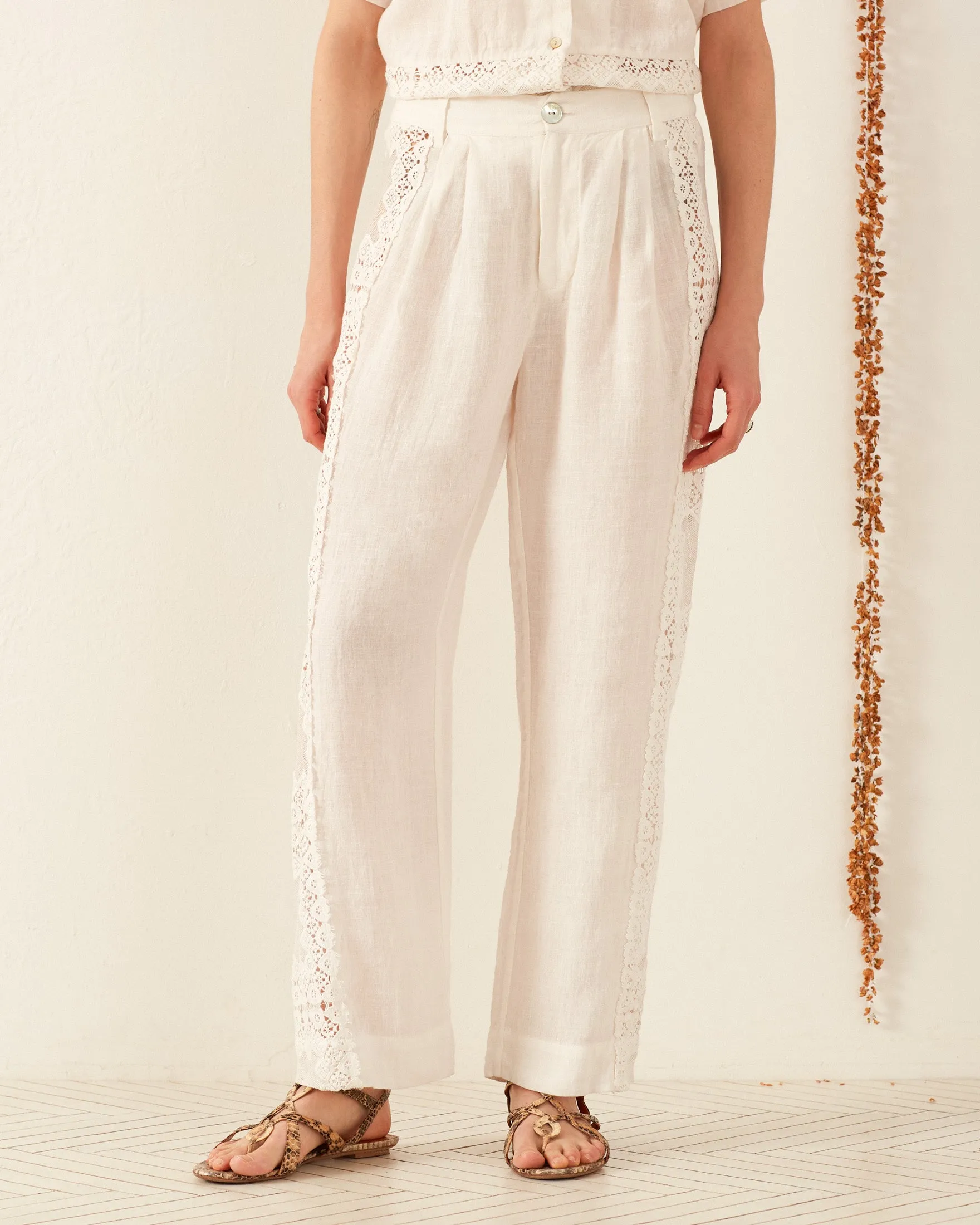Colette Picnic Eyelet Pant sold by Alix of Bohemia product image thumbnail 3