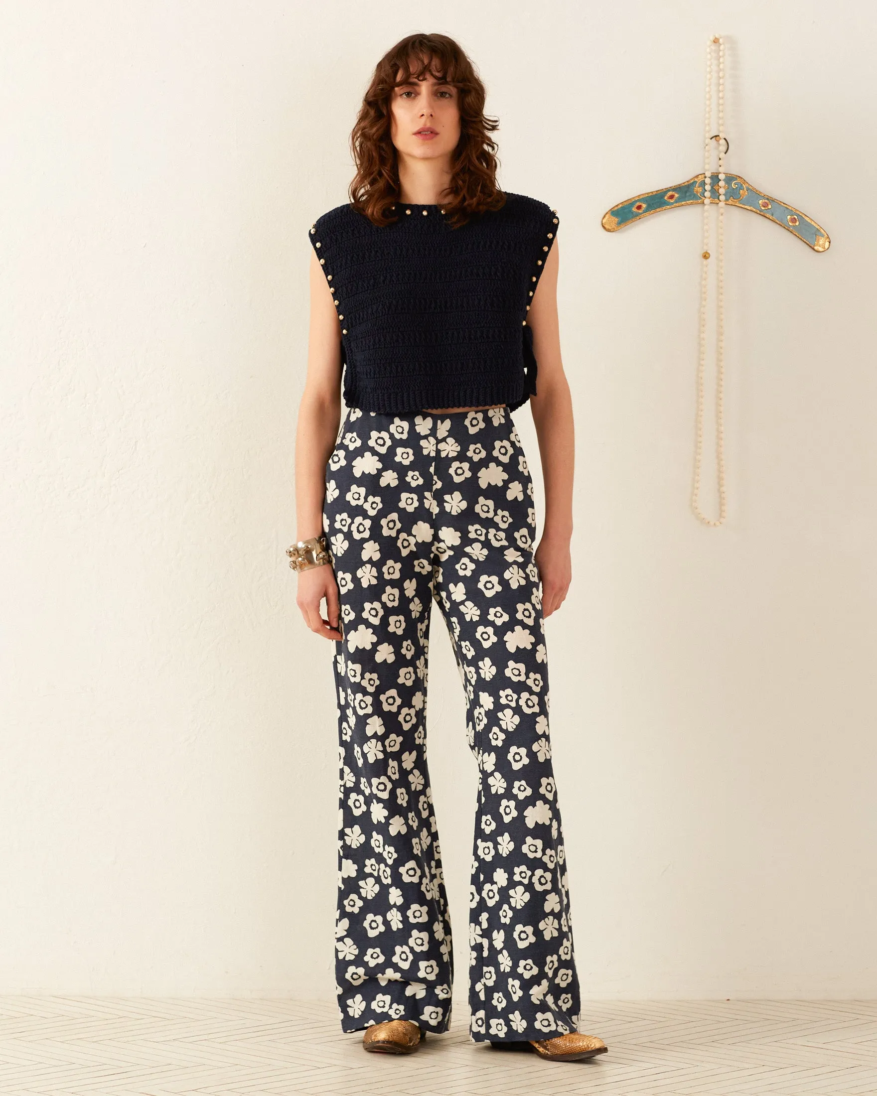 Charlie Deep Sea Lotus Pant sold by Alix of Bohemia product image thumbnail 3