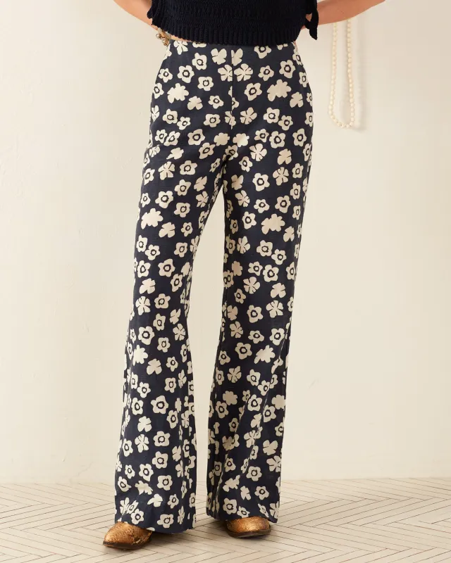 Charlie Deep Sea Lotus Pant made by Alix of Bohemia