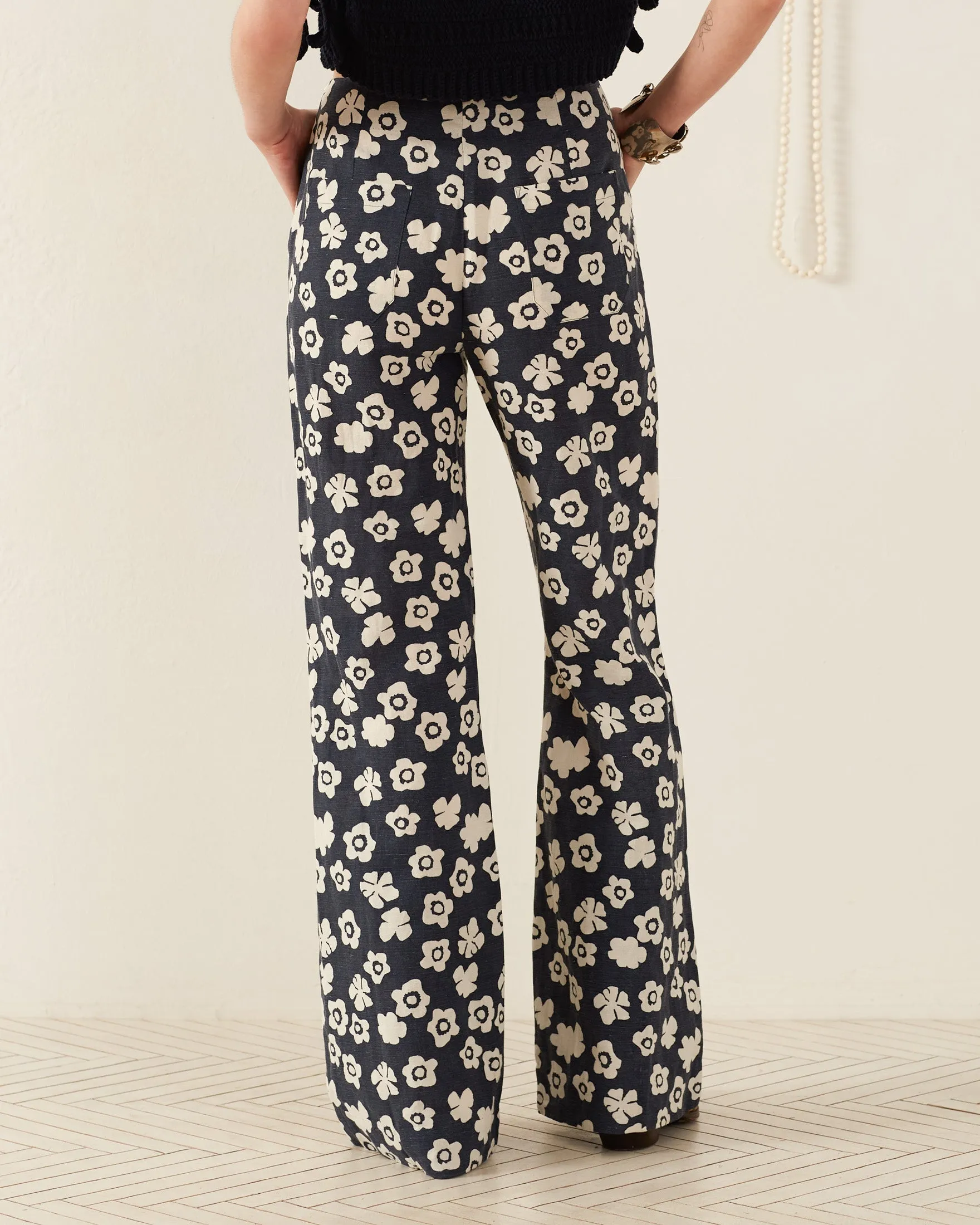Charlie Deep Sea Lotus Pant sold by Alix of Bohemia product image thumbnail 5