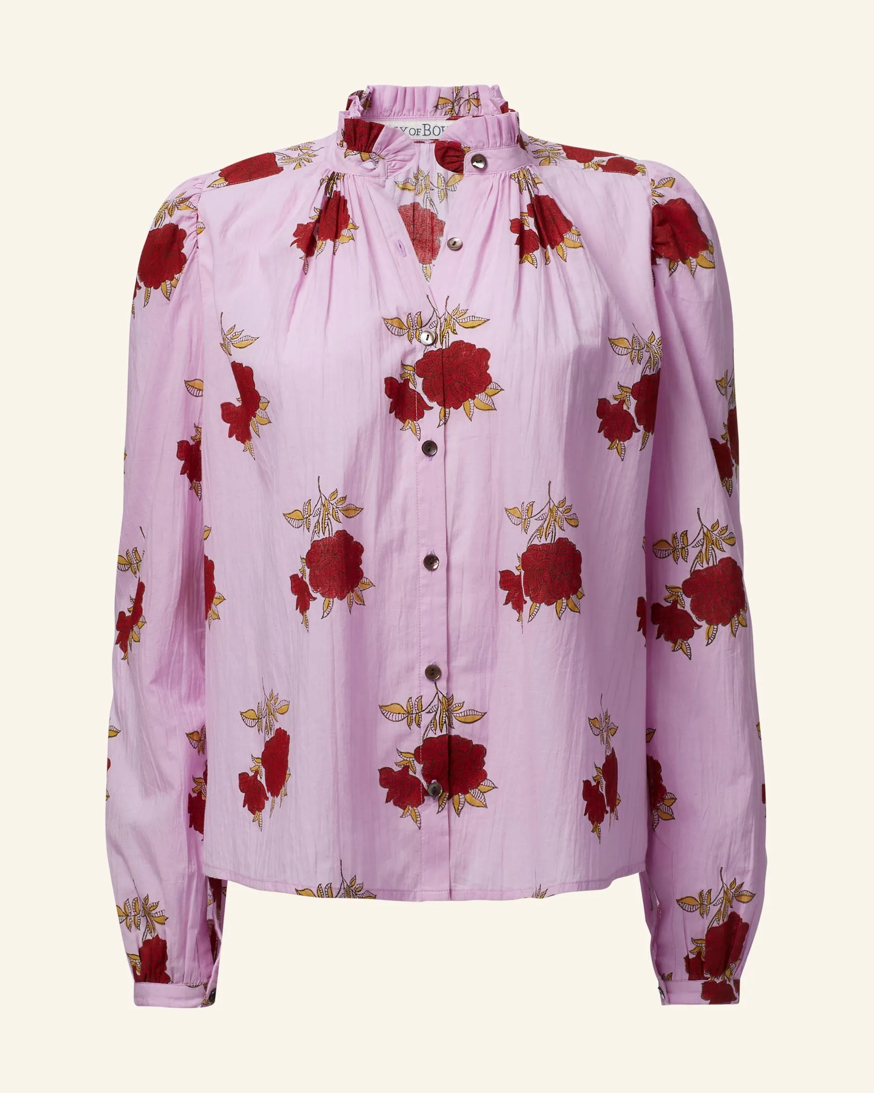 Annabel Ruby Rosette Shirt sold by Alix of Bohemia product image thumbnail 2