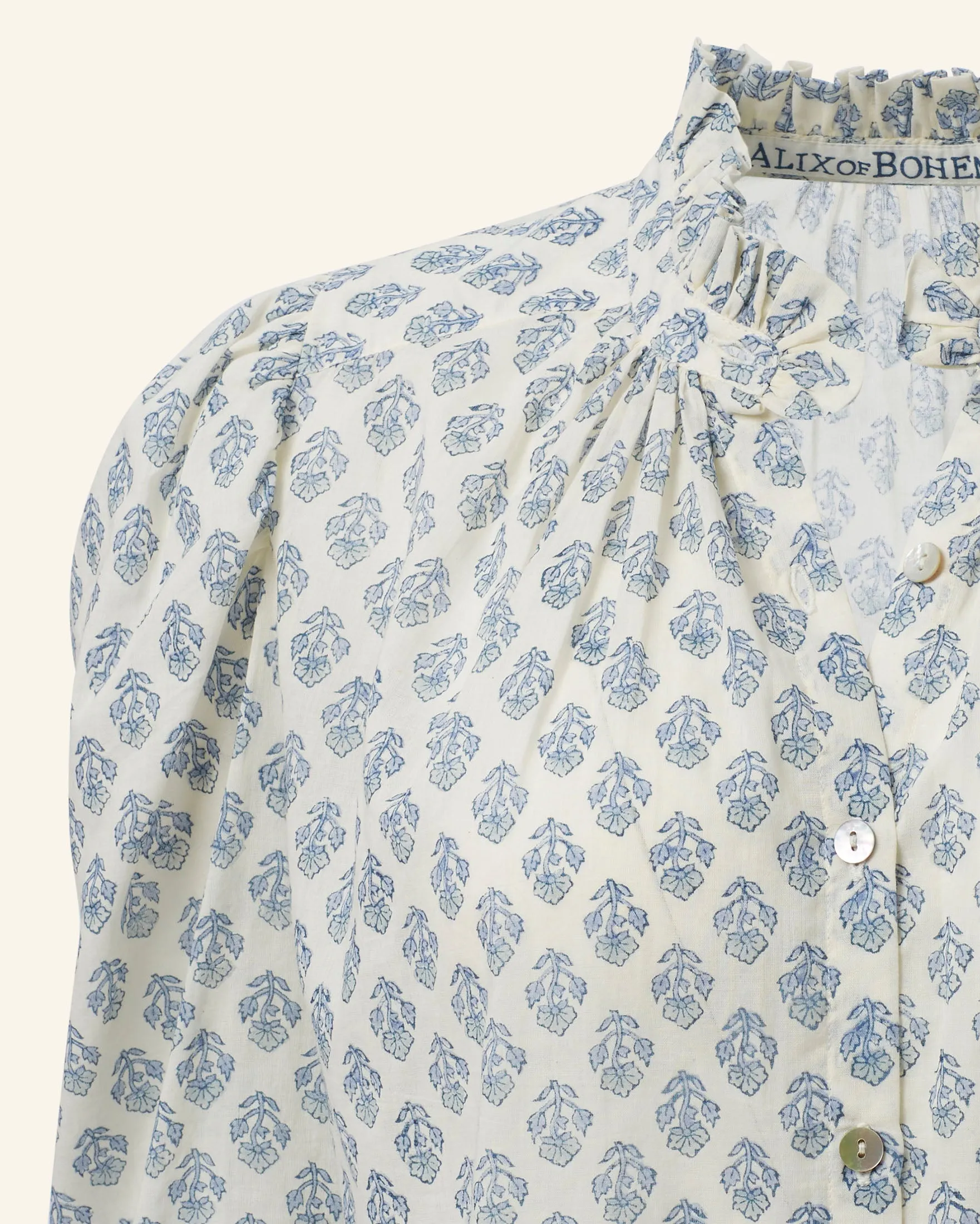 Annabel Delft Bhutti Shirt sold by Alix of Bohemia product image thumbnail 4
