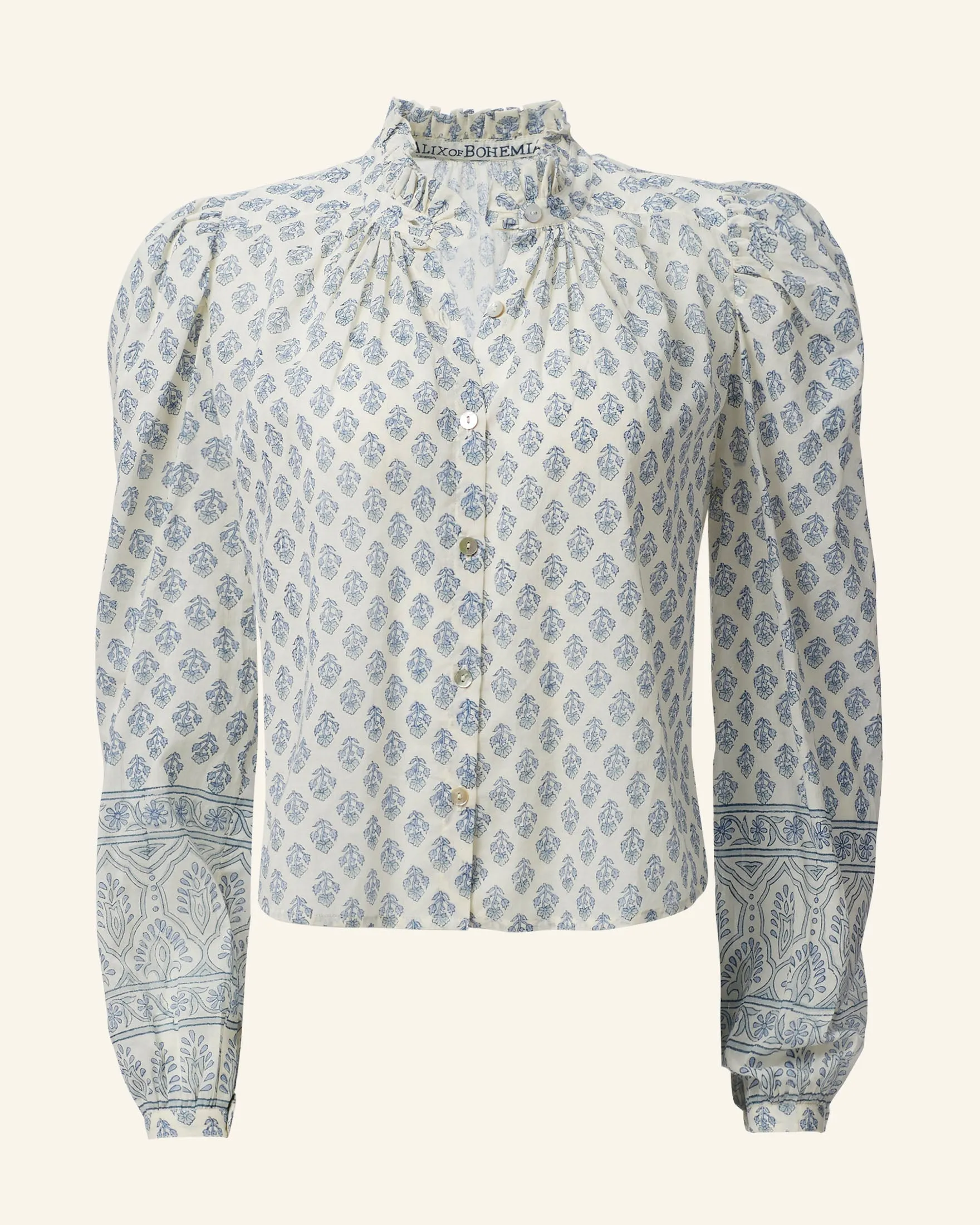 Annabel Delft Bhutti Shirt sold by Alix of Bohemia product image thumbnail 2