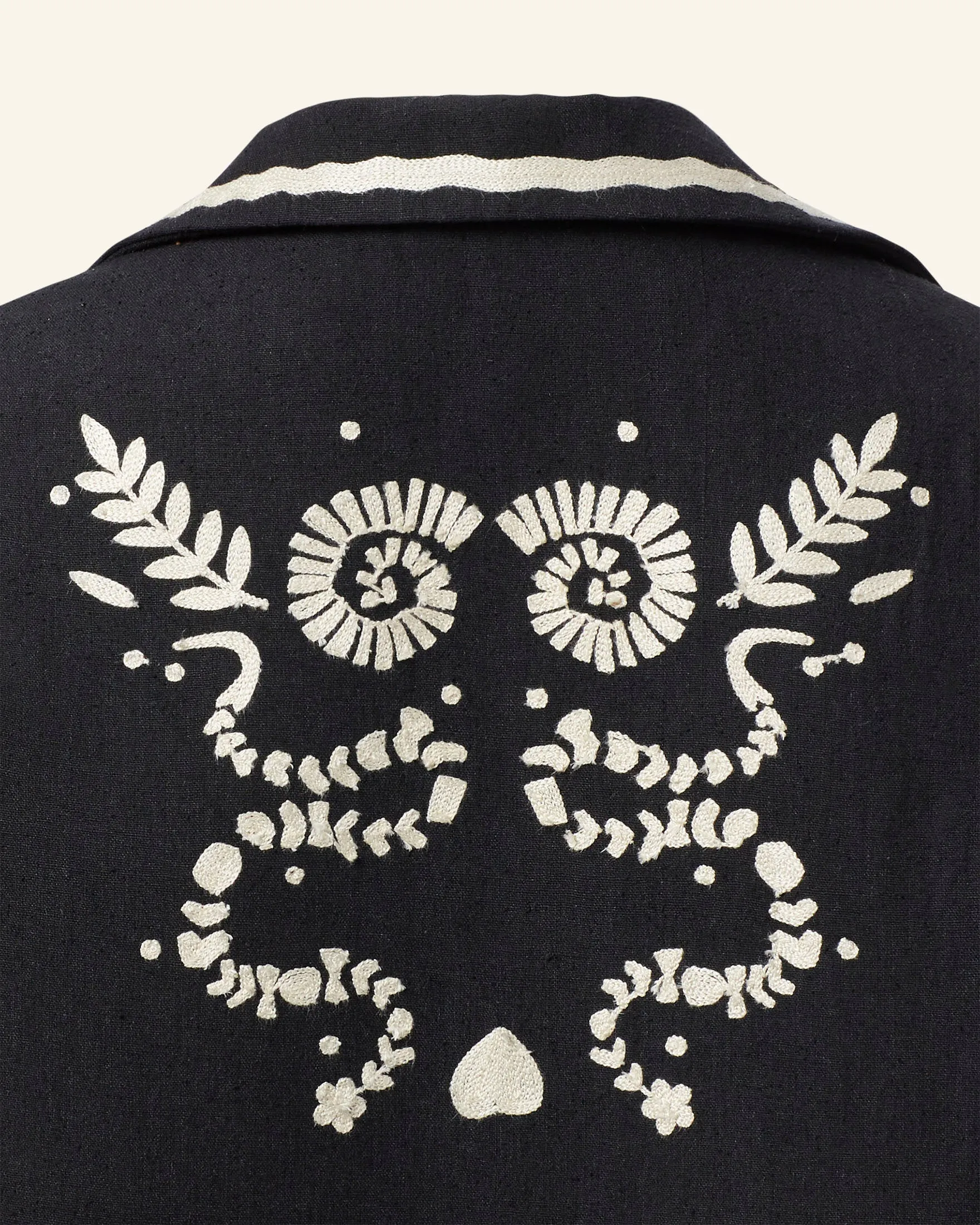 Francis Onyx Snail and Snake Jacket sold by Alix of Bohemia product image thumbnail 4