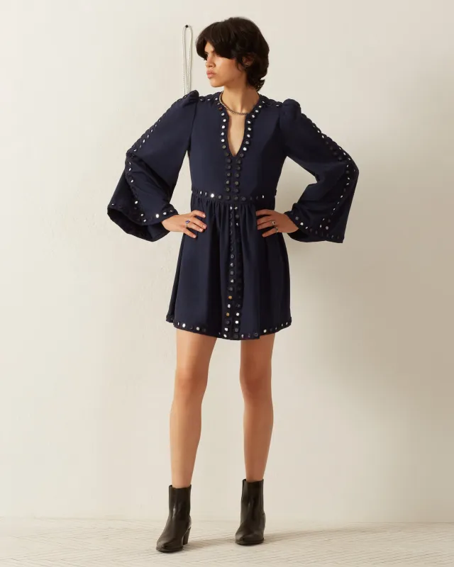 Silvie Midnight Mirror Dress made by Alix of Bohemia