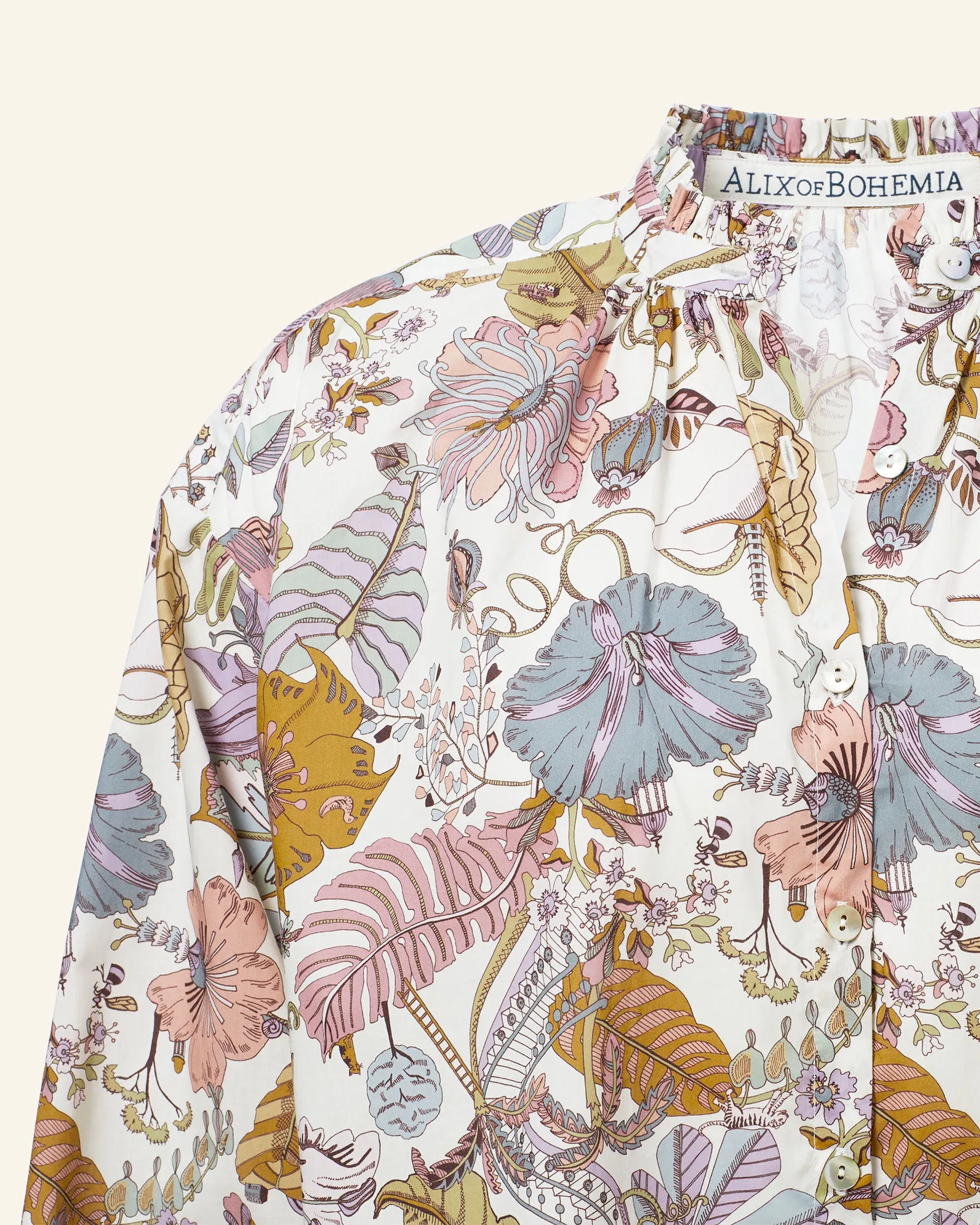 Poet Faded Eden Blouse sold by Alix of Bohemia product image thumbnail 4