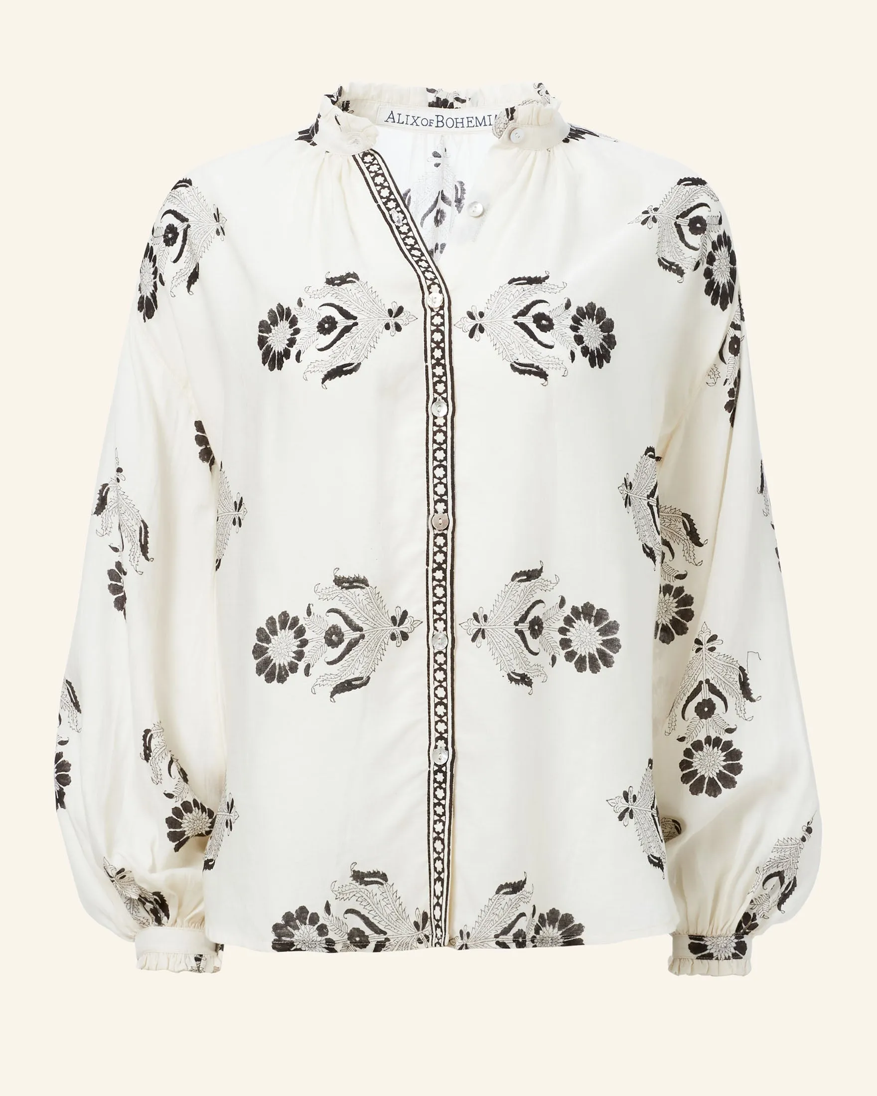 Poet Ink Cactus Flower Shirt sold by Alix of Bohemia product image thumbnail 2