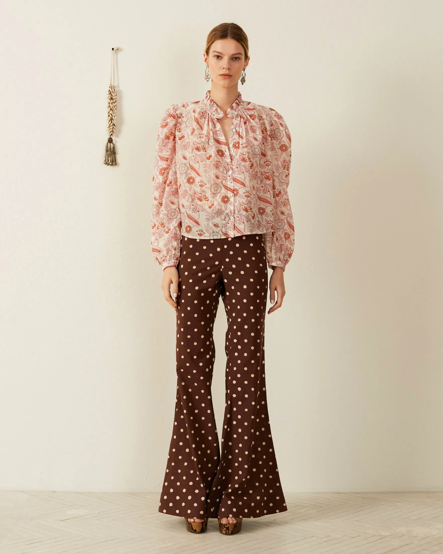 Annabel Camellia Shirt sold by Alix of Bohemia product image thumbnail 5