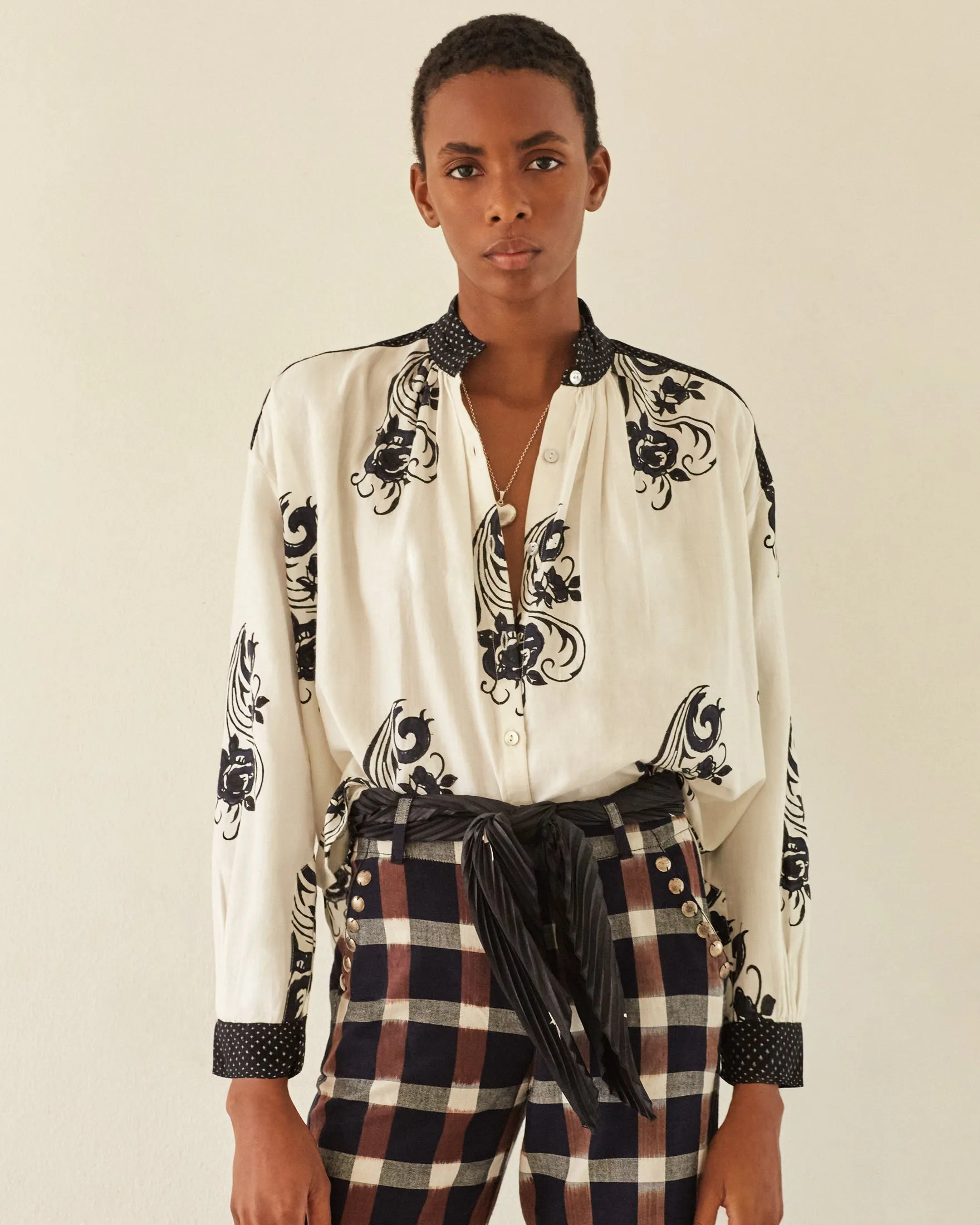 Kiki Noir Shirt sold by Alix of Bohemia