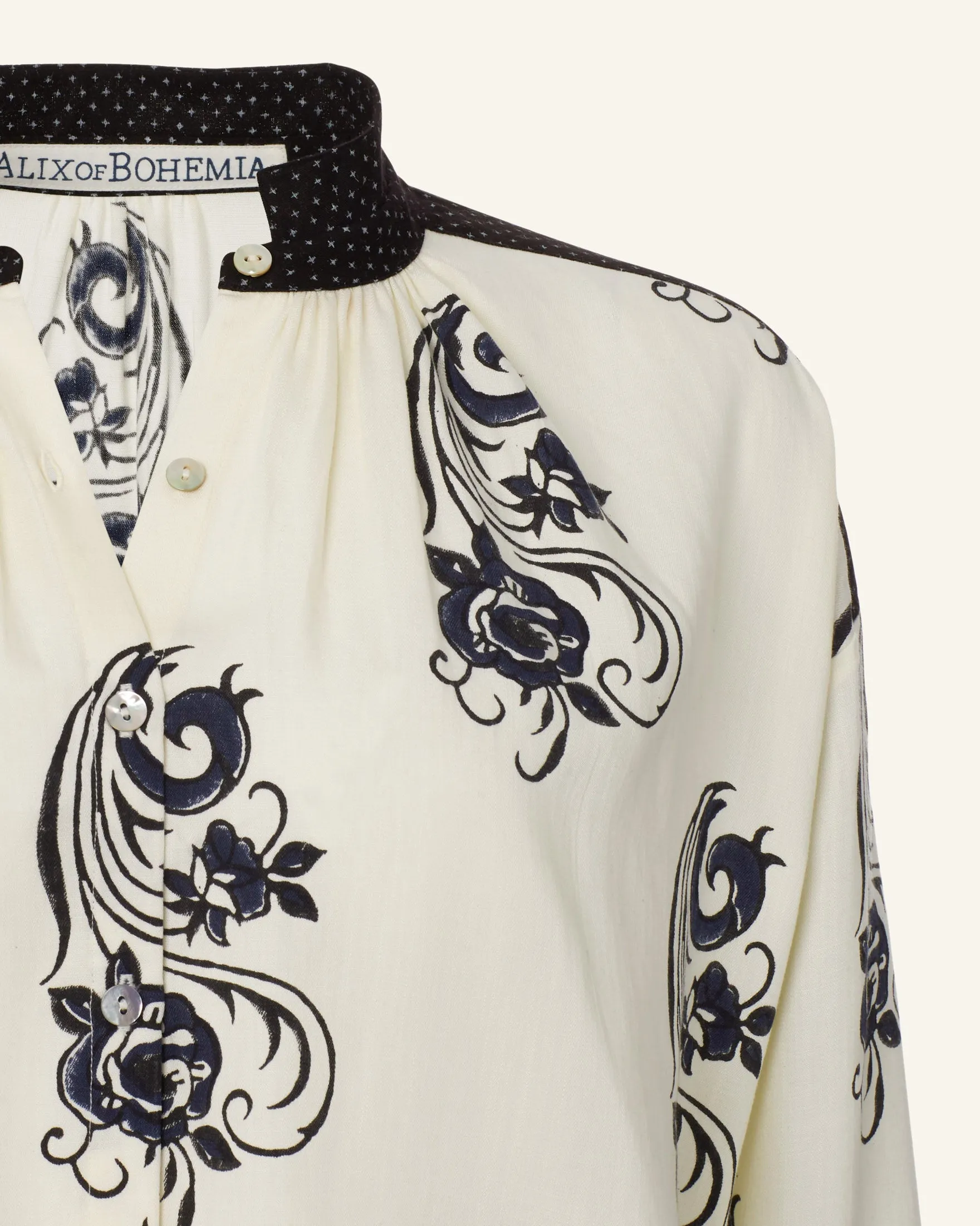 Kiki Noir Shirt sold by Alix of Bohemia product image thumbnail 4