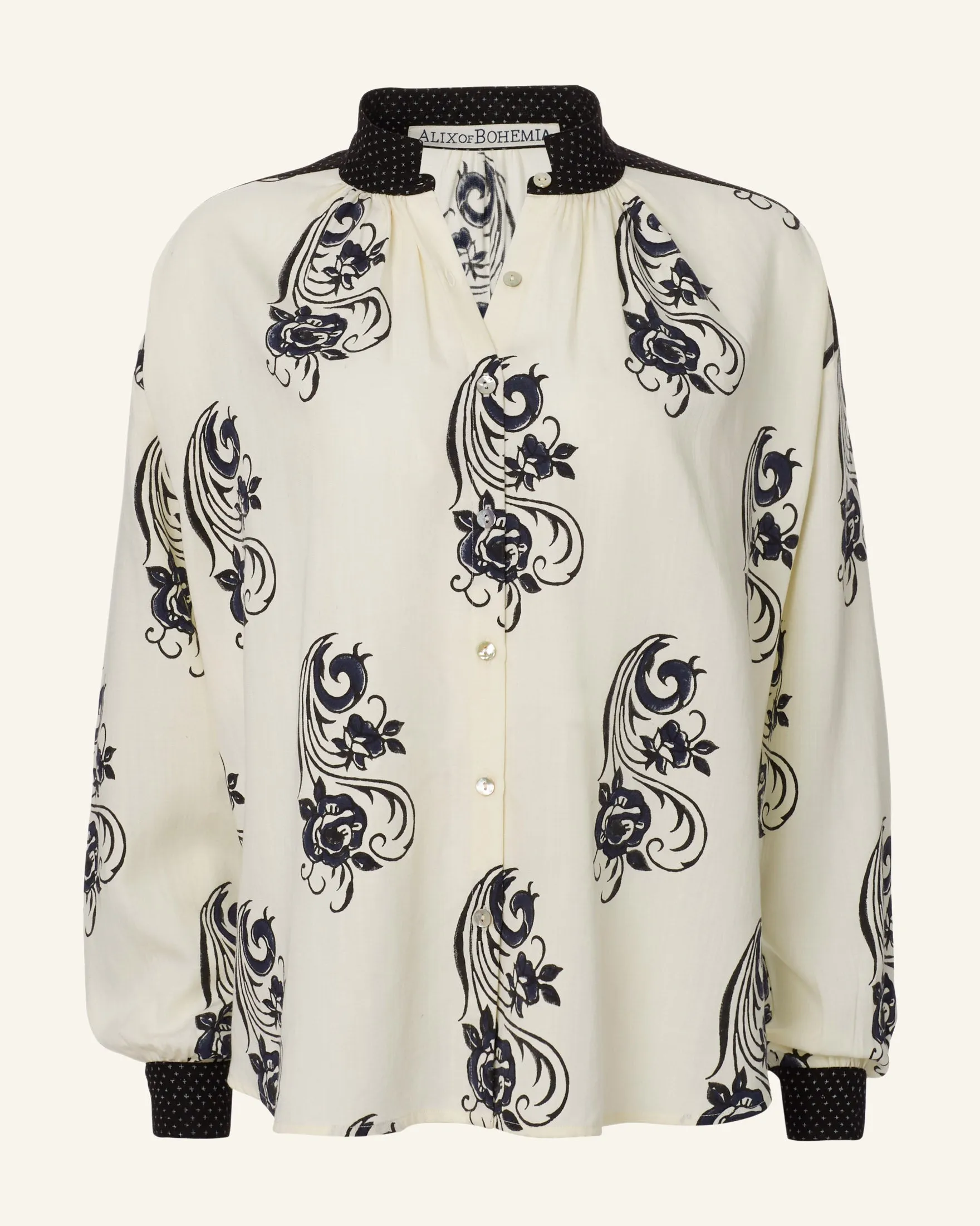 Kiki Noir Shirt sold by Alix of Bohemia product image thumbnail 2