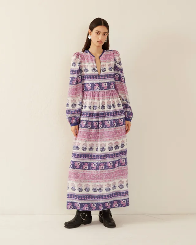 Winifred Lavender Dawn Dress made by Alix of Bohemia