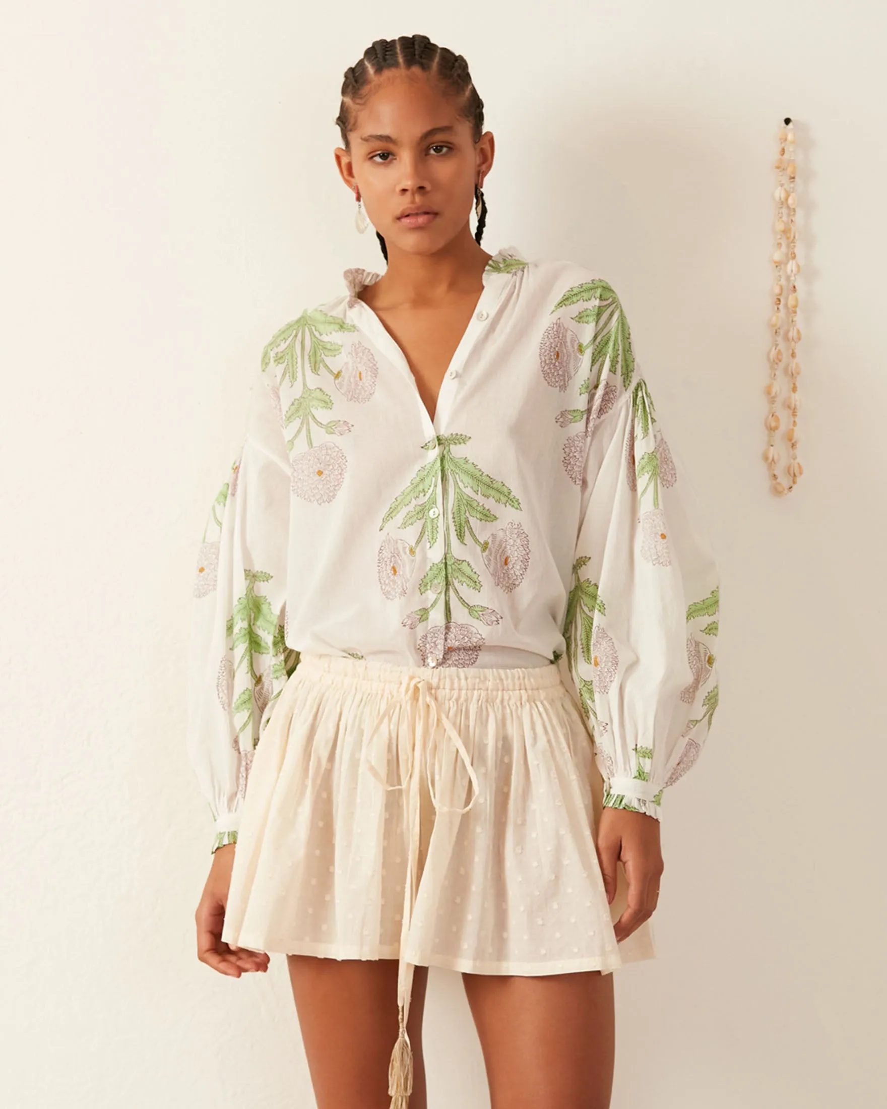 Christy Powder Spot Short sold by Alix of Bohemia