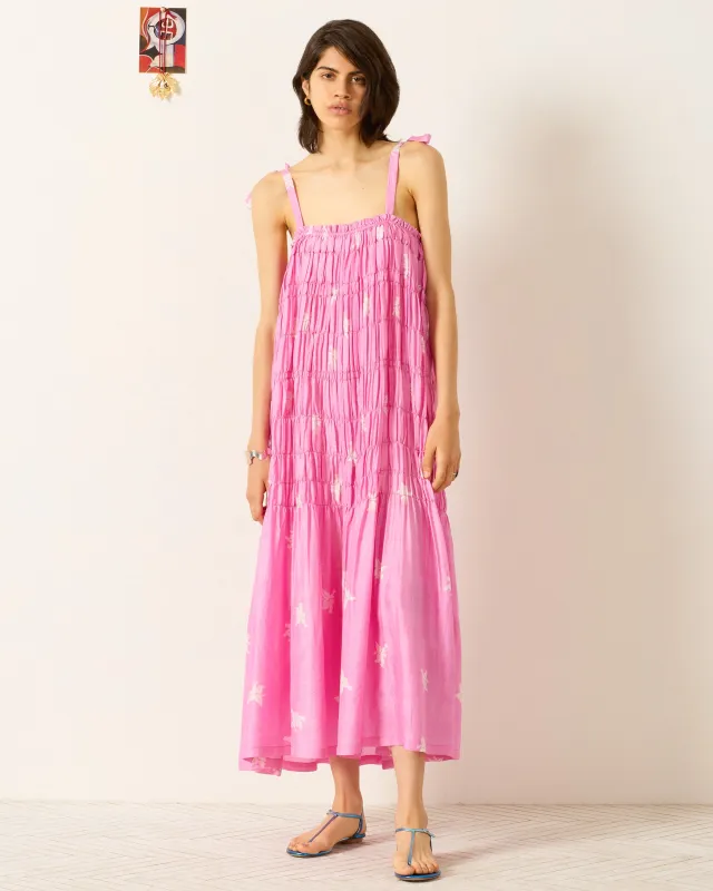 Emrys Pink Jasmine Dress sold by Alix of Bohemia