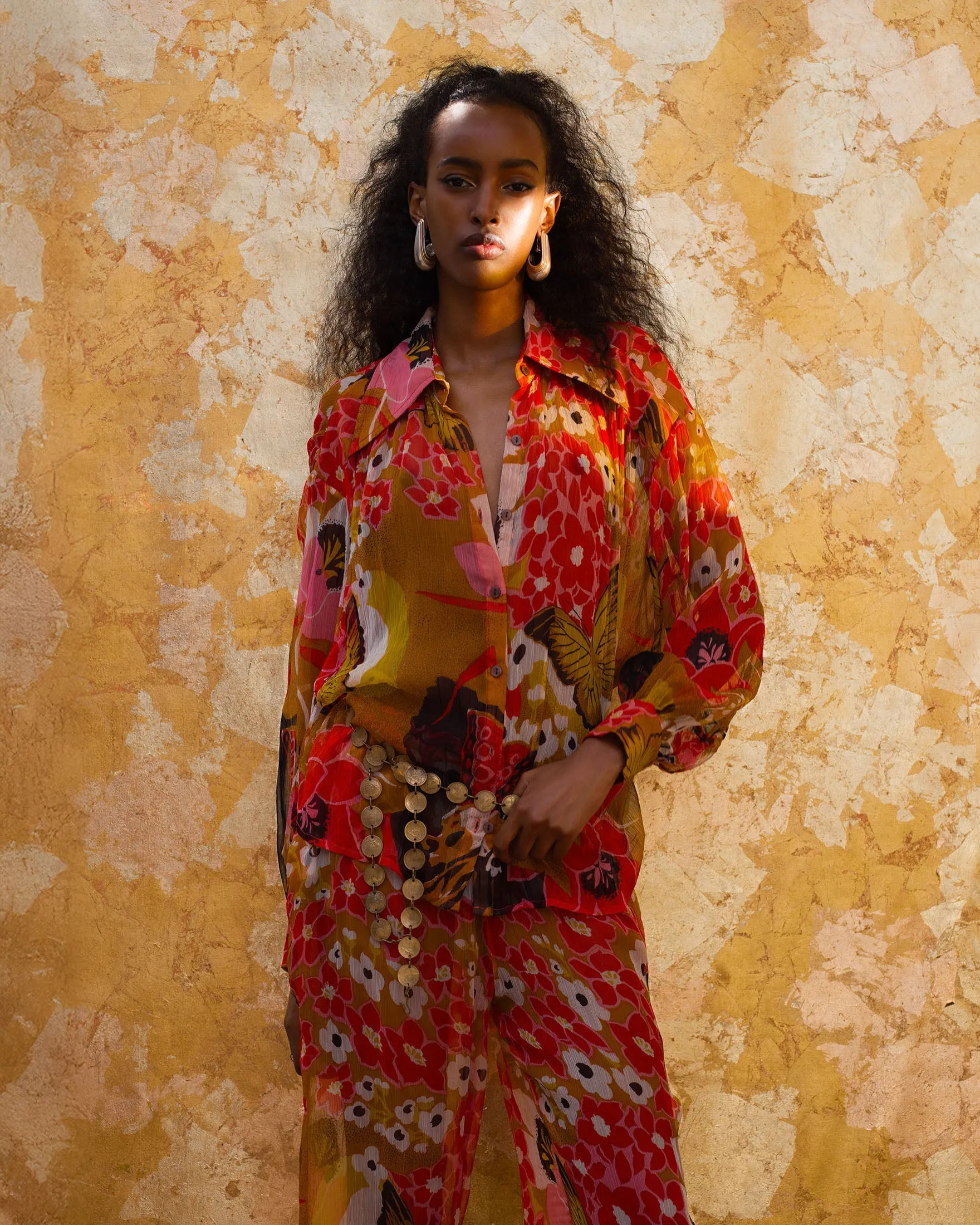 Emery Marigold Meadow Shirt sold by Alix of Bohemia product image thumbnail 2