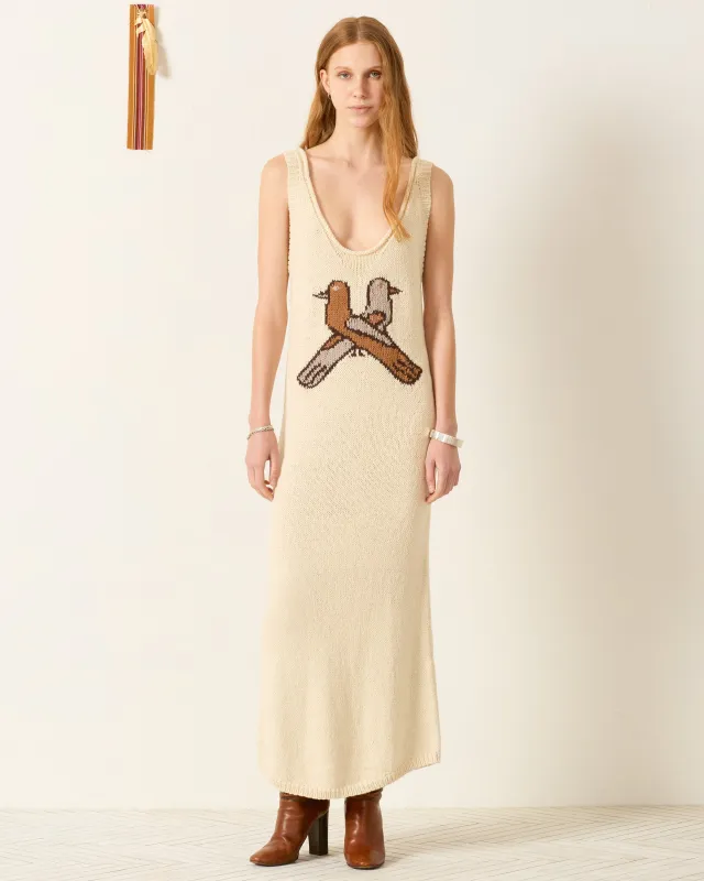 Amery Lovebird Knit Dress sold by Alix of Bohemia