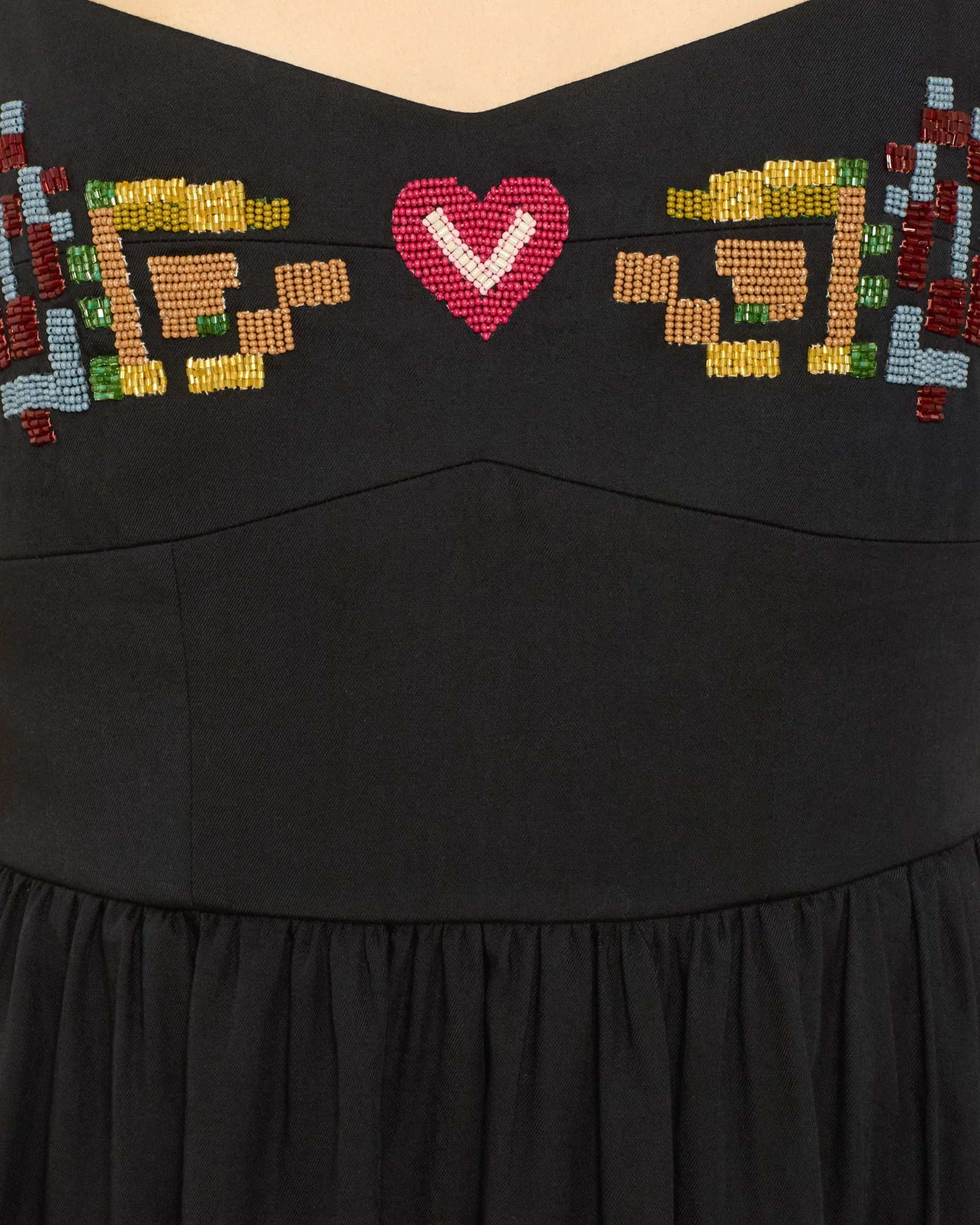 Autumn Abstract Bloom Dress sold by Alix of Bohemia product image thumbnail 3