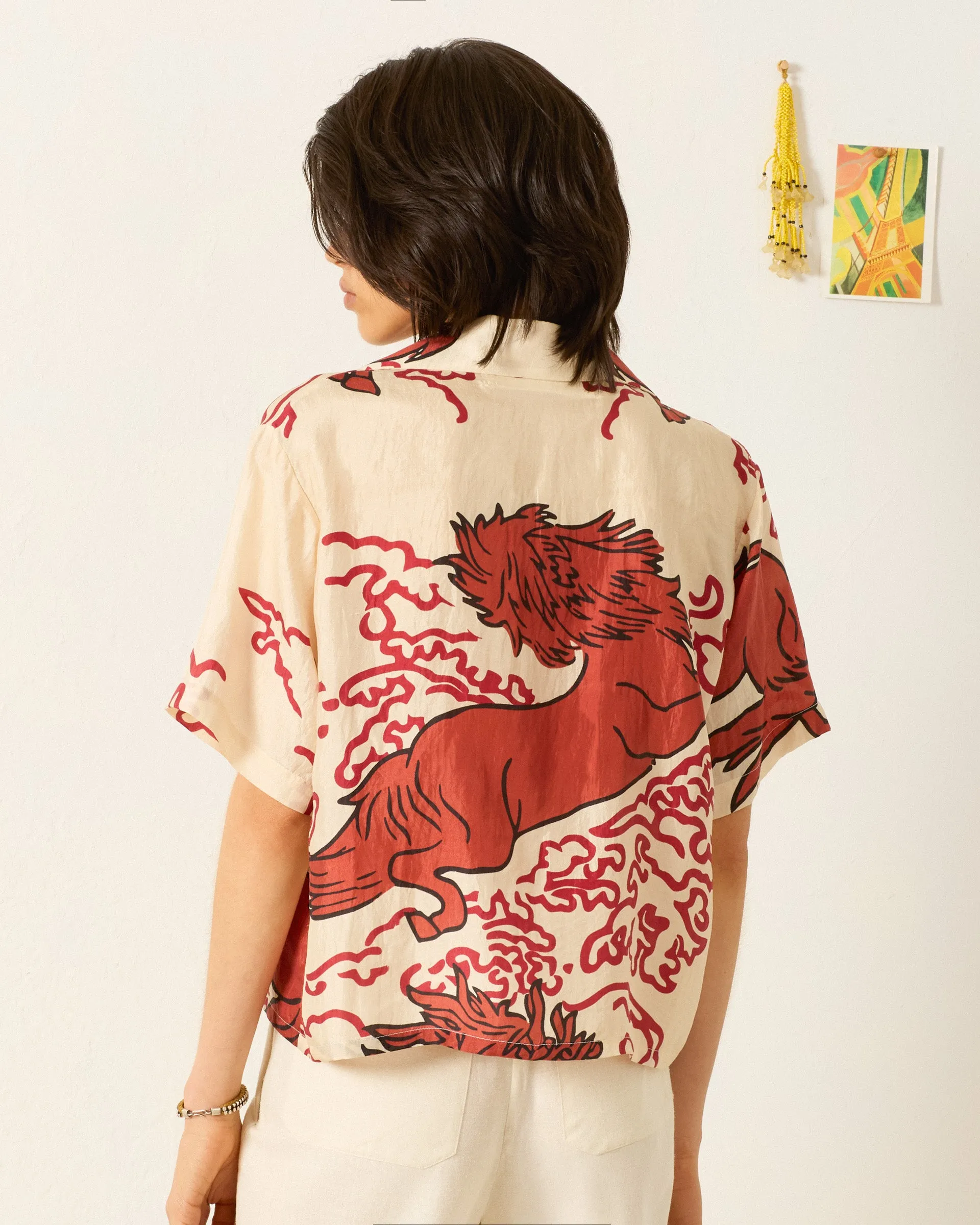 Stevie Rouge Pegasus Shirt sold by Alix of Bohemia product image thumbnail 2
