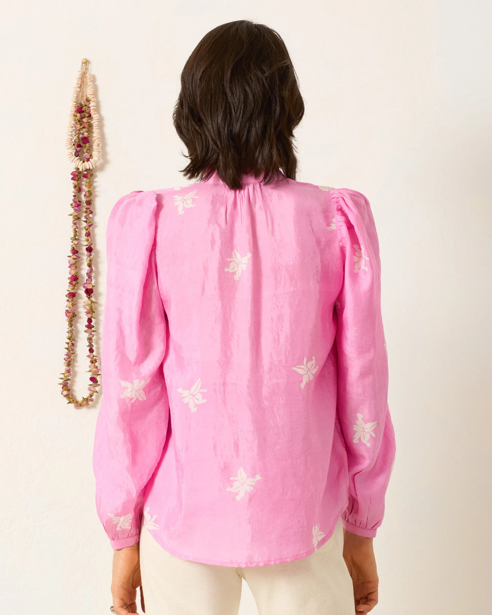 Annabel Pink Jasmine Shirt sold by Alix of Bohemia product image thumbnail 2