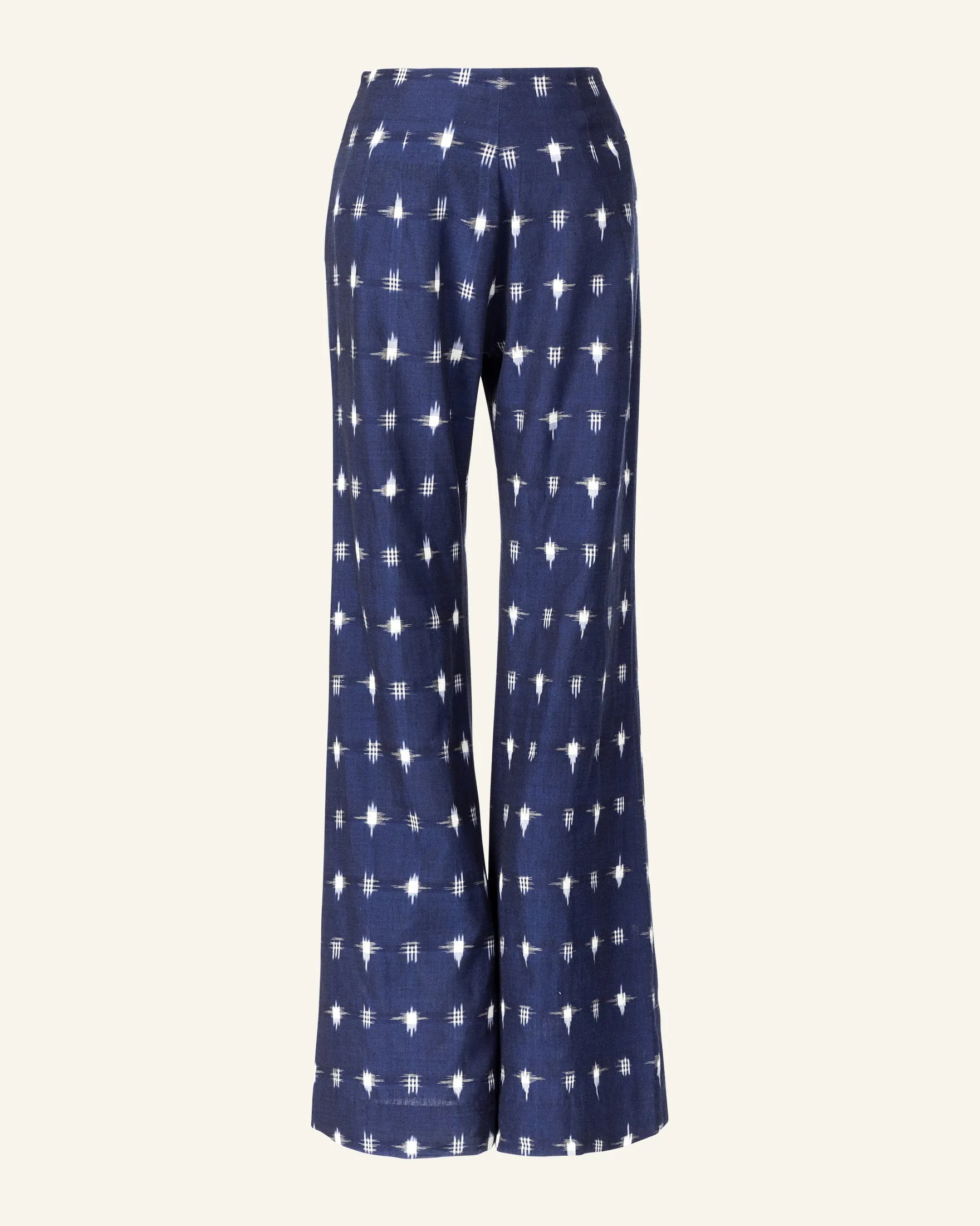 Charles Navy Ikat Spot Pant sold by Alix of Bohemia product image thumbnail 3