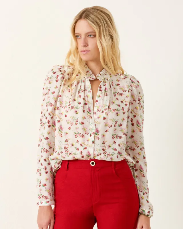 Artemis Wild Garden Shirt made by Alix of Bohemia