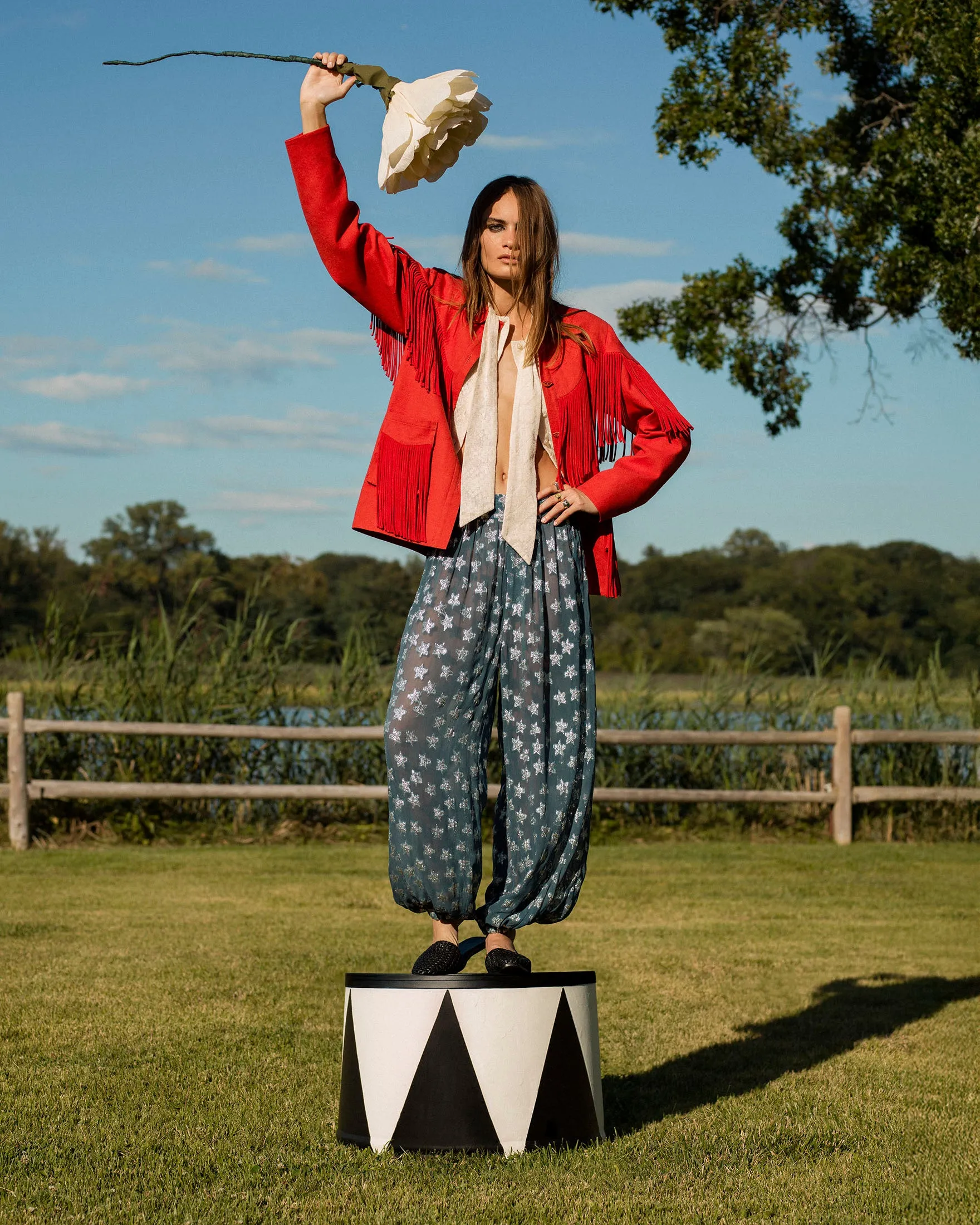 Jude Ibis Fringe Jacket sold by Alix of Bohemia product image thumbnail 4
