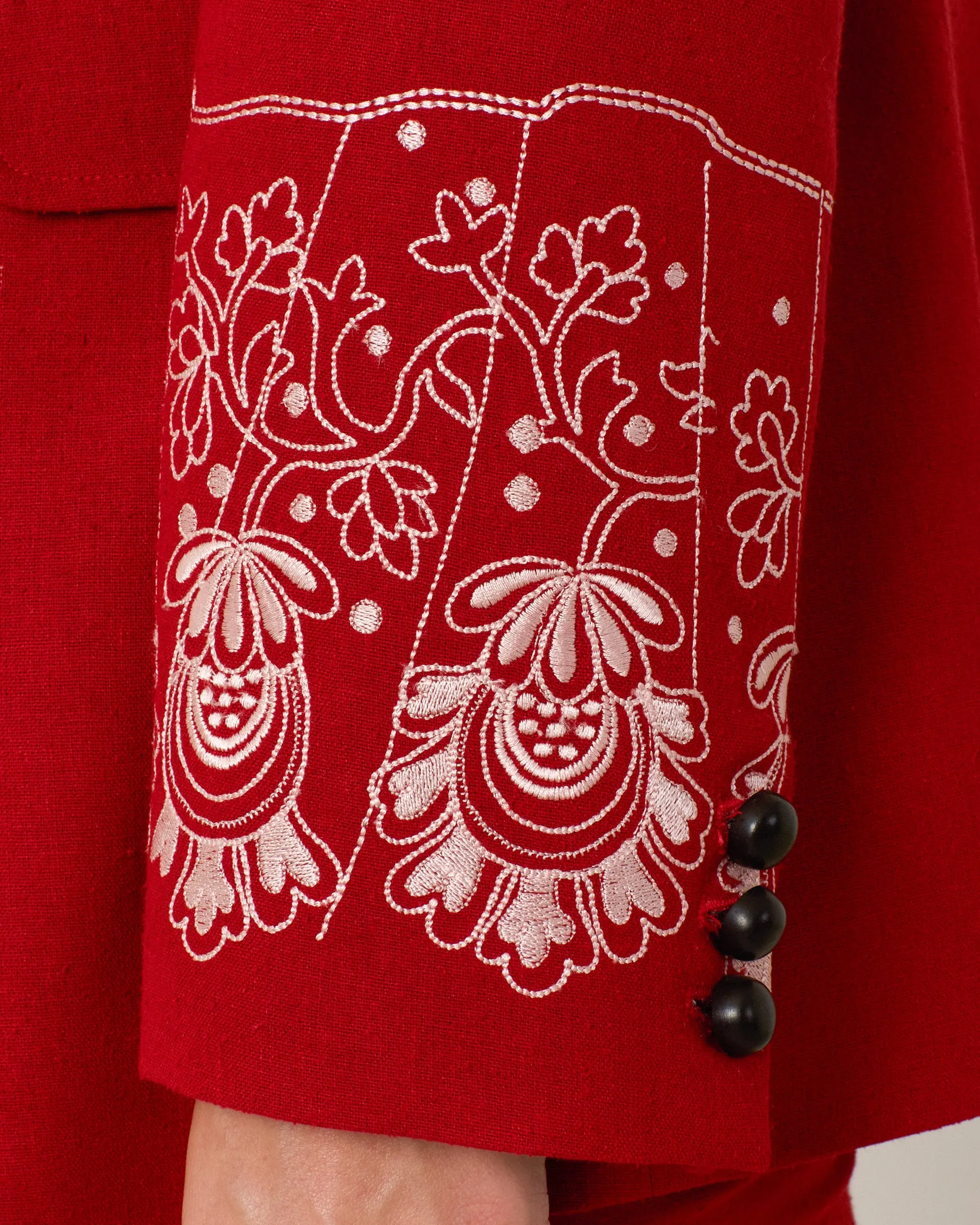 Afternoon Russet Lace Blazer sold by Alix of Bohemia product image thumbnail 4