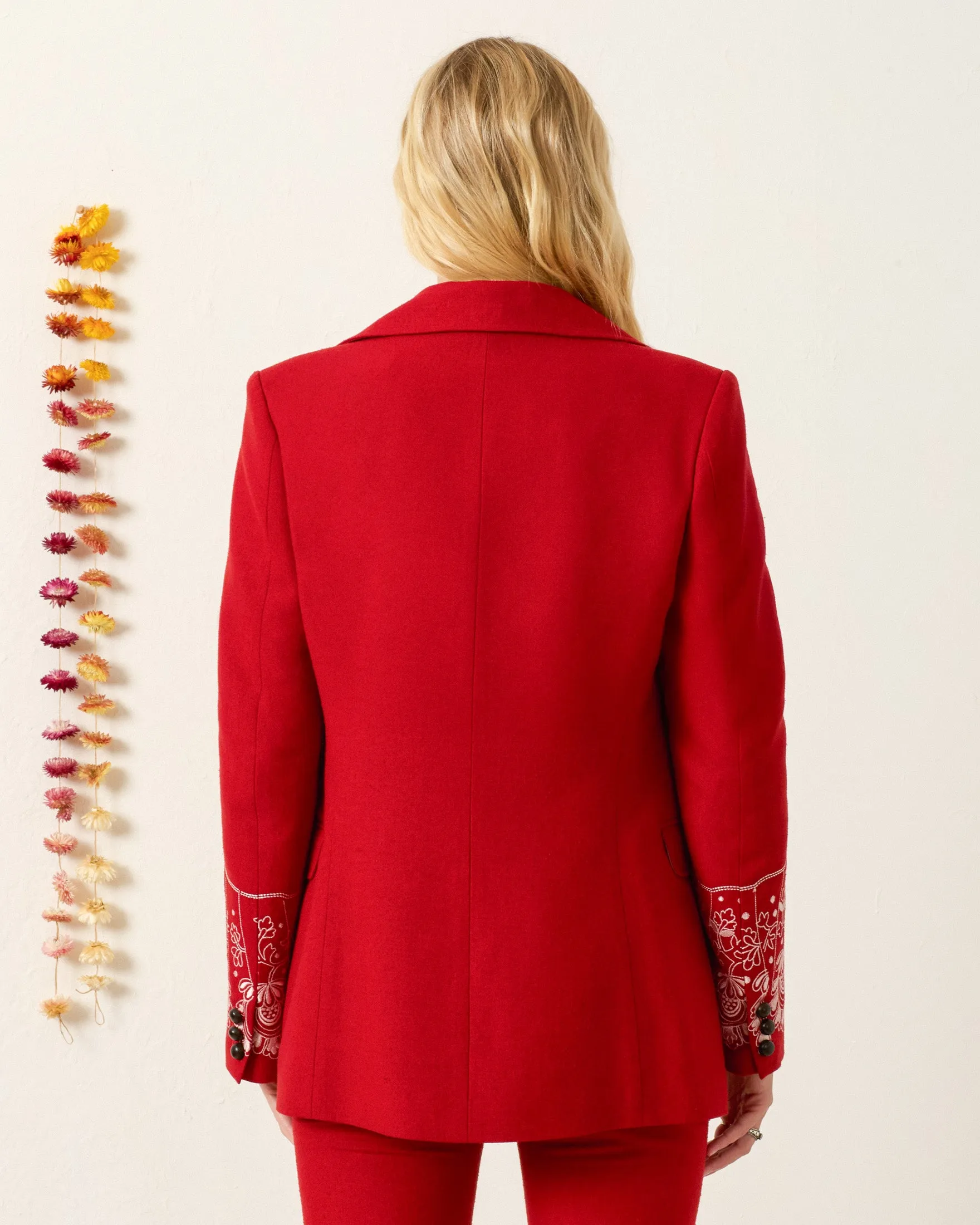 Afternoon Russet Lace Blazer sold by Alix of Bohemia product image thumbnail 2